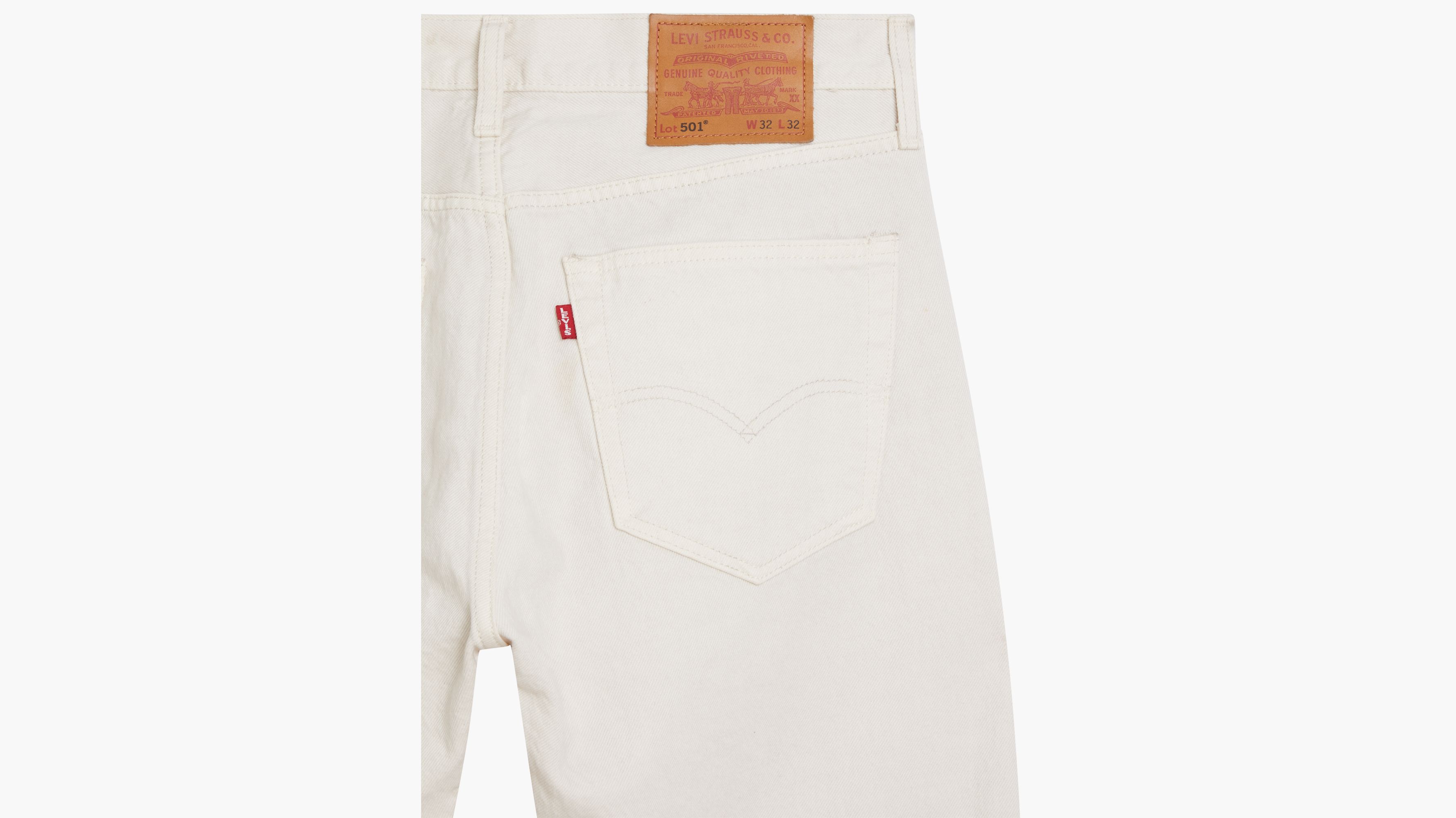 systeem Uitgebreid Opnemen 501® Levi's® Original Jeans - Wit | Levi's® NL