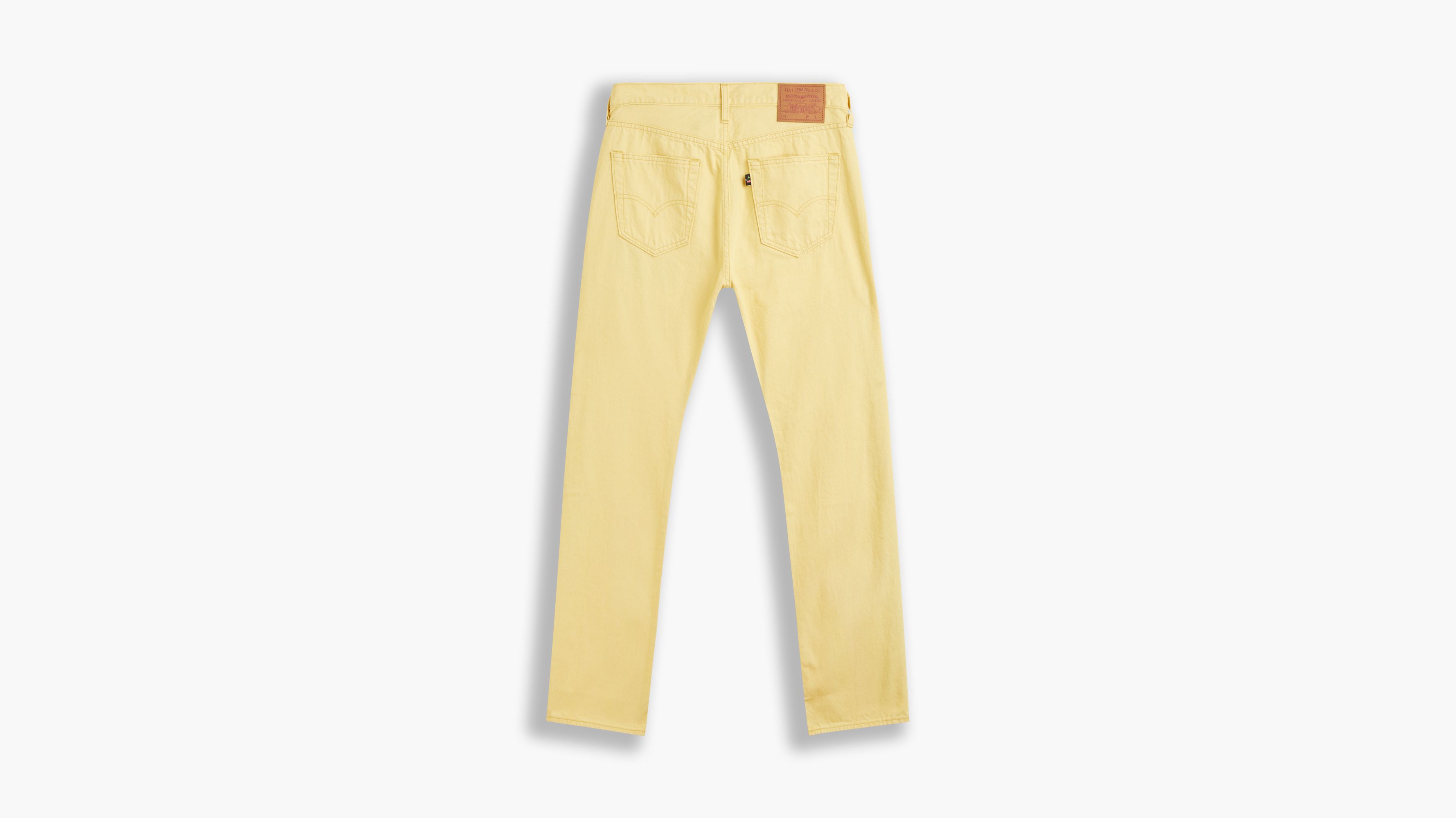 Levis 501 outlet yellow