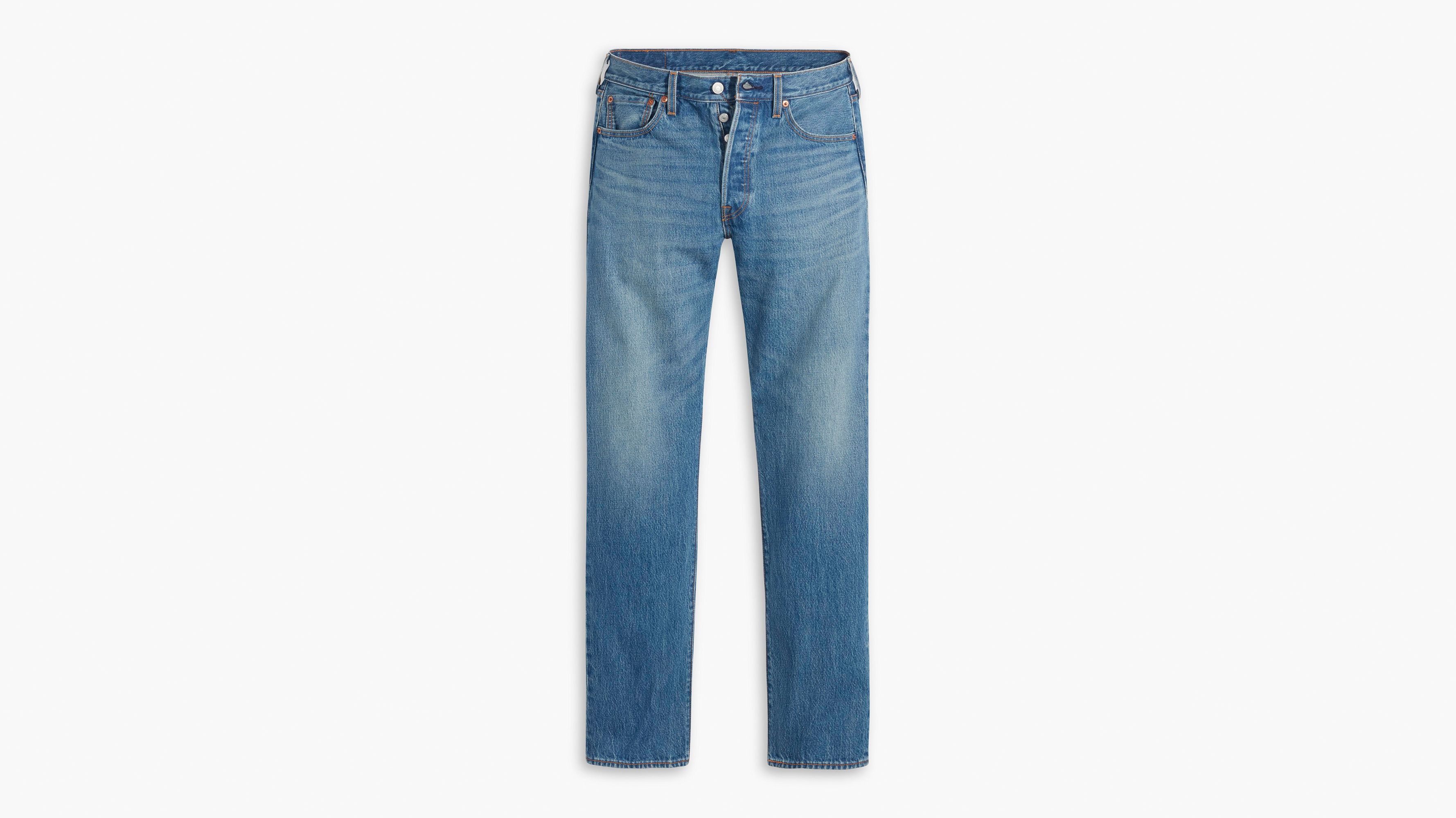 store online Levi's 501 Men's White Cotton Button Fly Straight Leg Jeans  Red Tab Size 33x34 | psychologieofhome.com