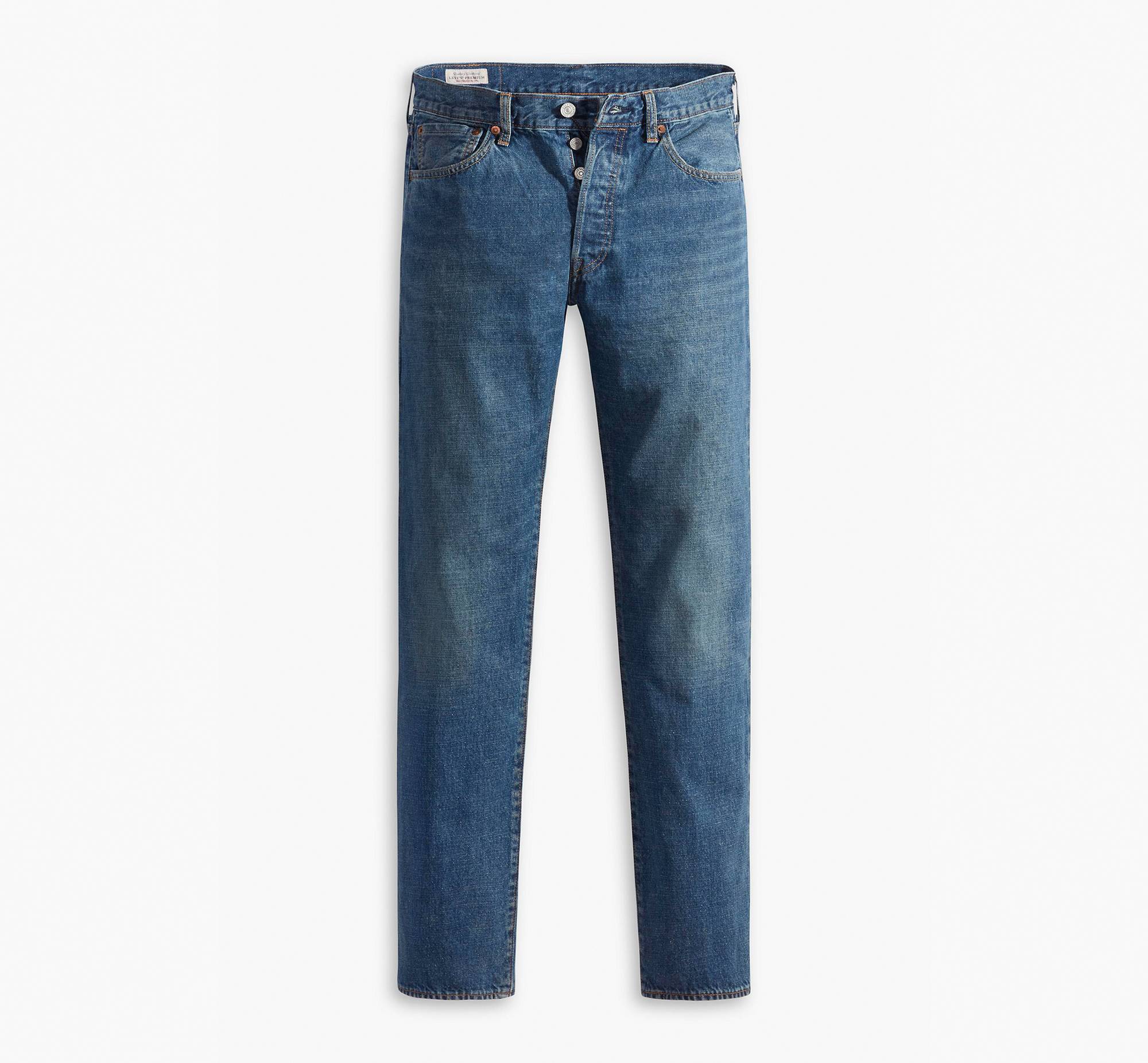 501® Original Fit Selvedge Men's Jeans - Medium Wash | Levi's® CA