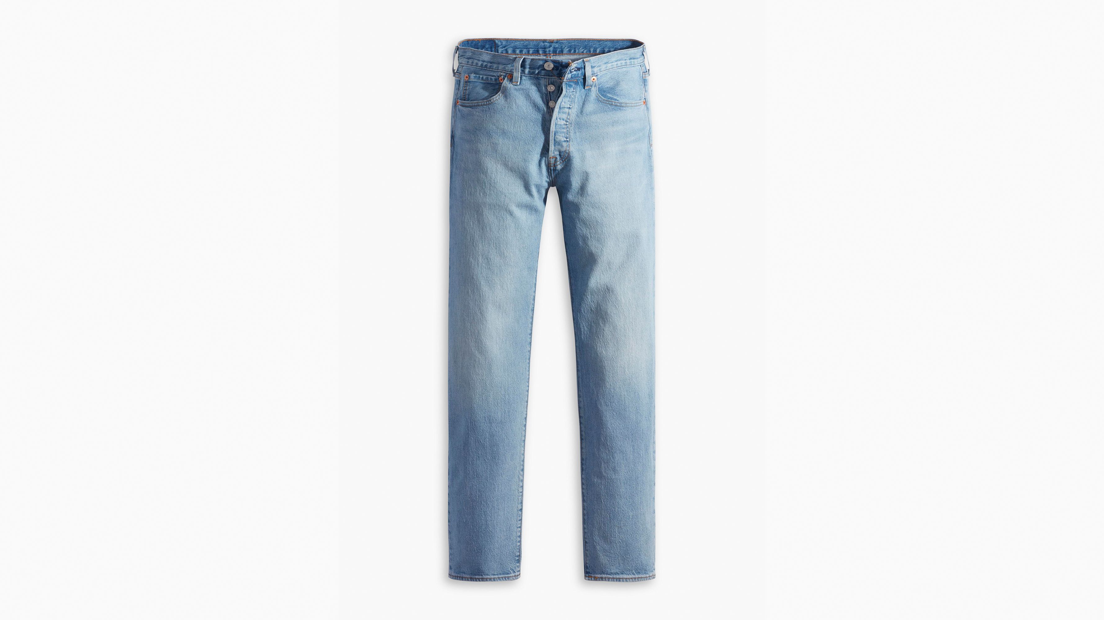 Levis 501 mens light hot sale blue