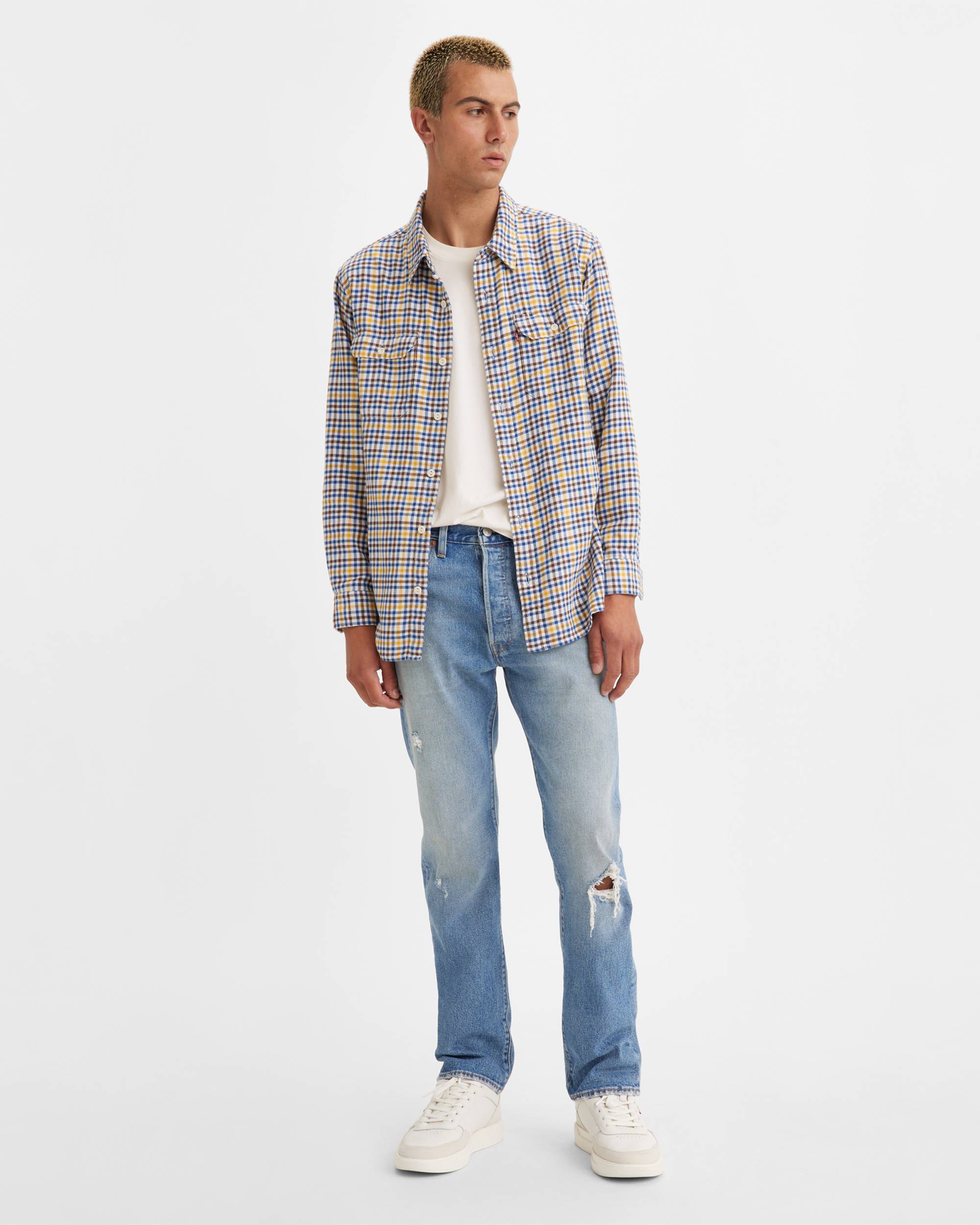 501® Original Fit Men's Jeans - Medium Wash | Levi's® US 501® Original Fit Men's Jeans - Medium Wash | Levi's® US
