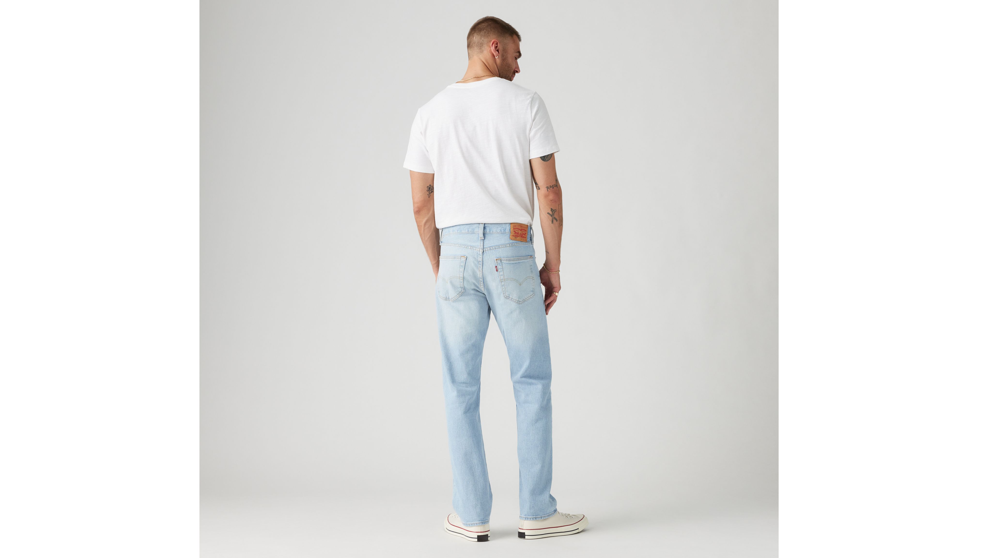 501® Original Levi's® Men's Straight Leg Fit Button Fly Jeans 