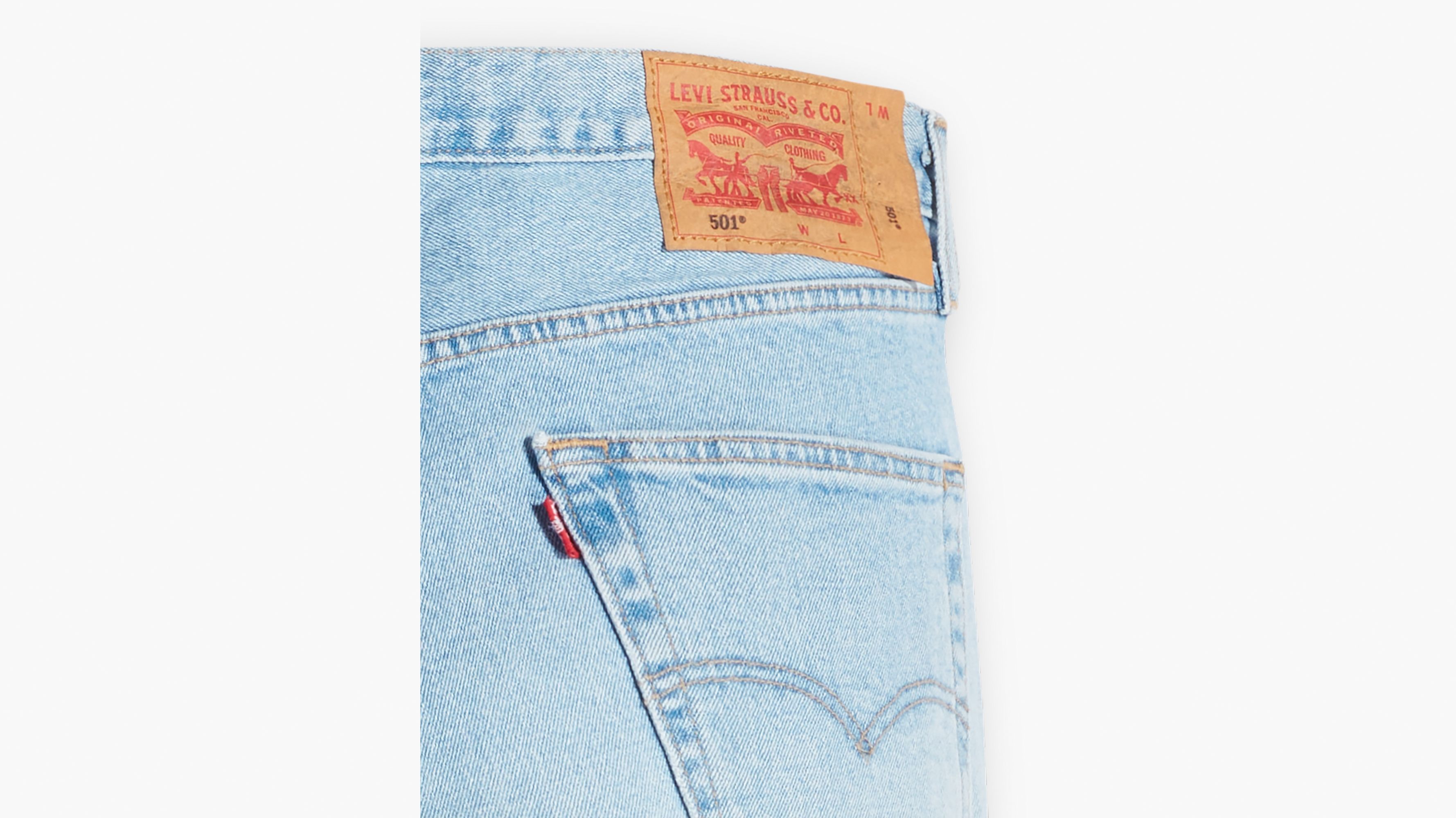 501® Original Fit Men's Jeans - Light Wash | Levi's® CA