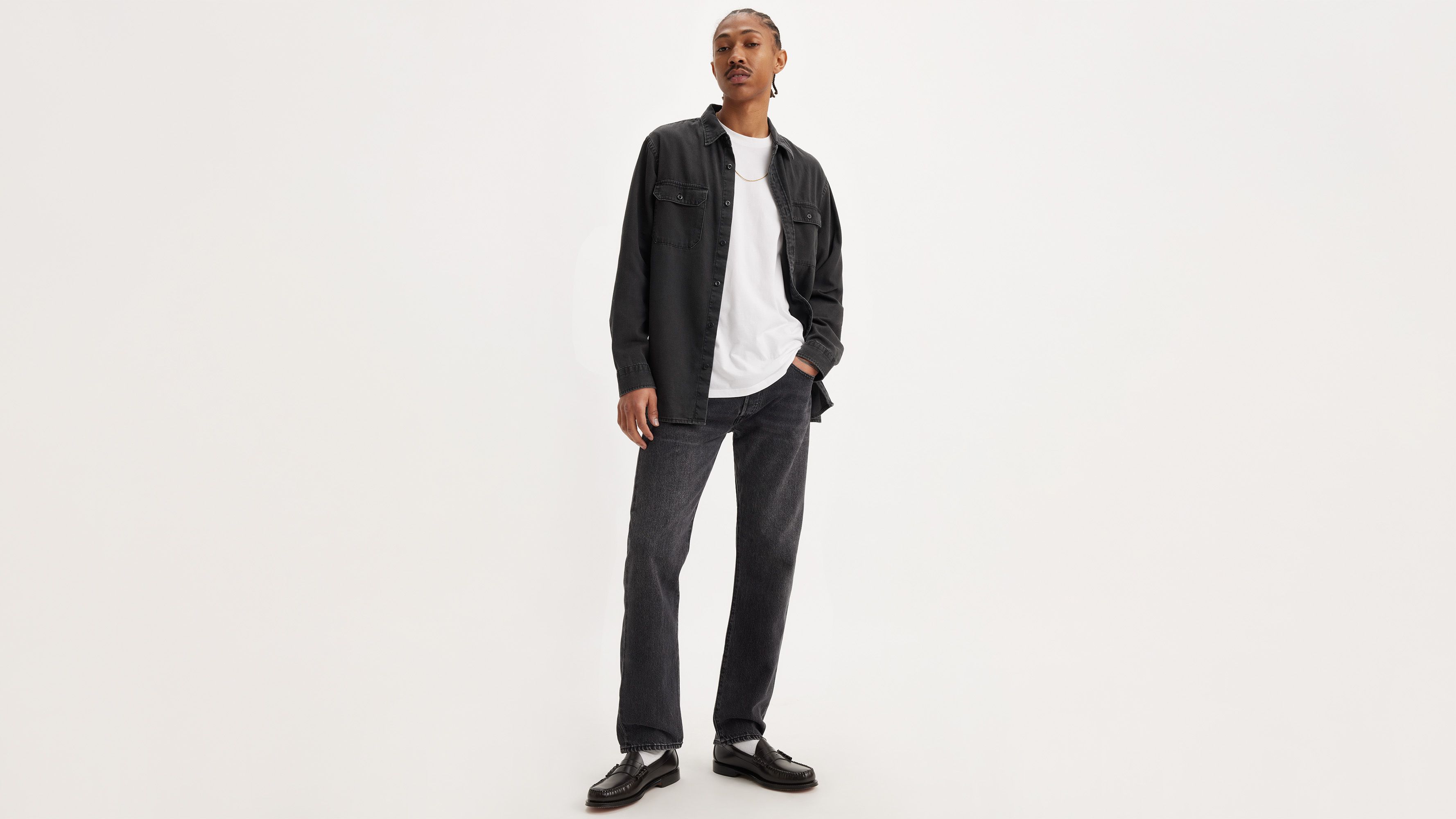 501® Original Fit Men's Jeans - Black | Levi's® US