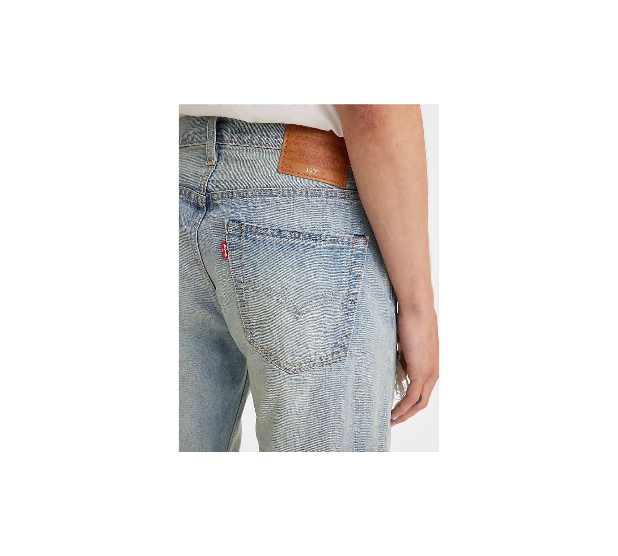 Pants and jeans Levi's® 501® Original Jeans Light Indigo Destructed
