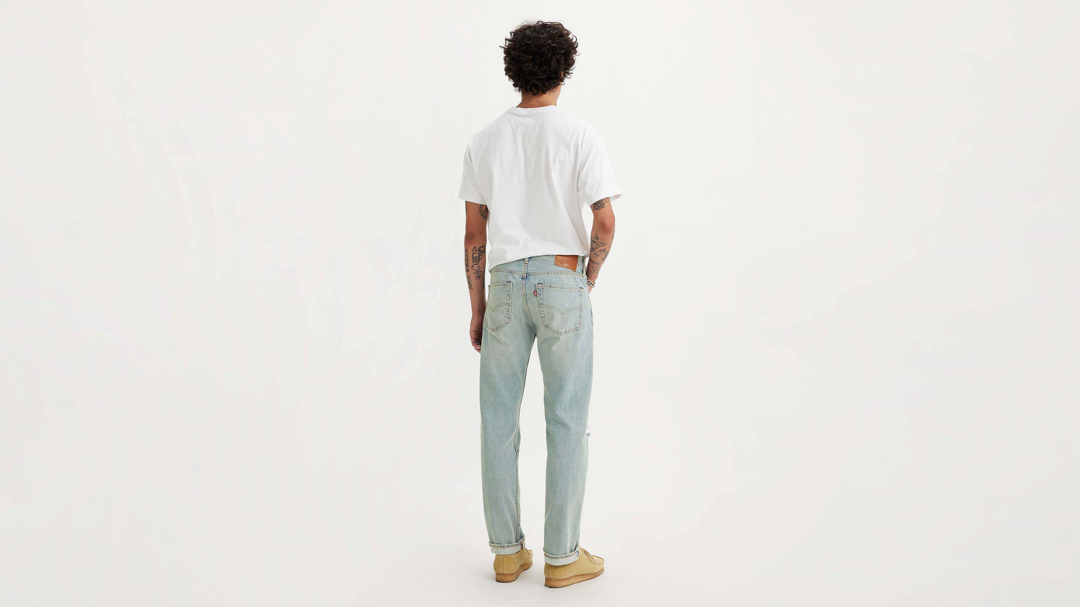 501® Original Fit Selvedge Men's Jeans - Light Wash | Levi's® US