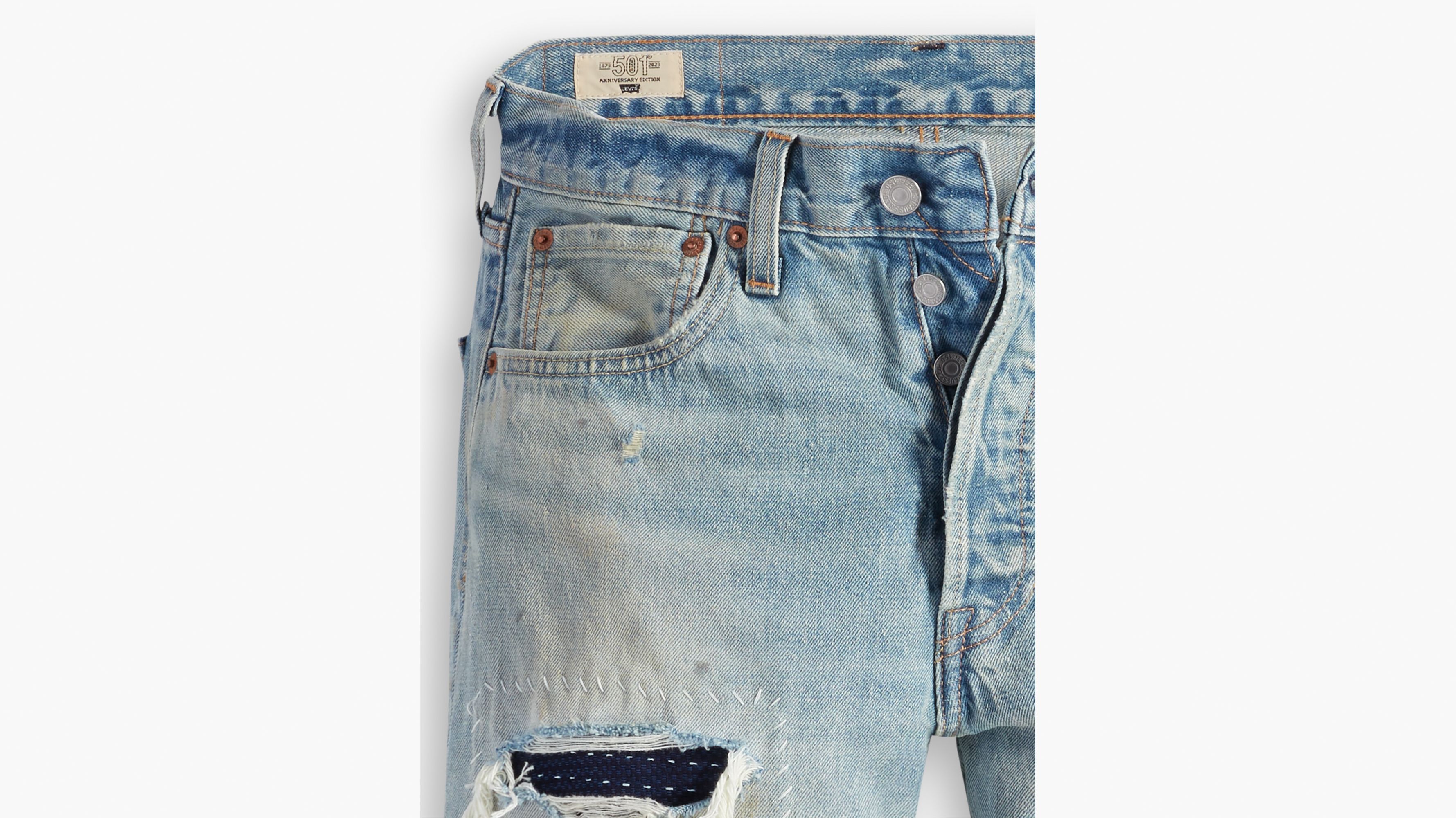 501® Original Fit Selvedge Men's Jeans Light Wash Levi's® US