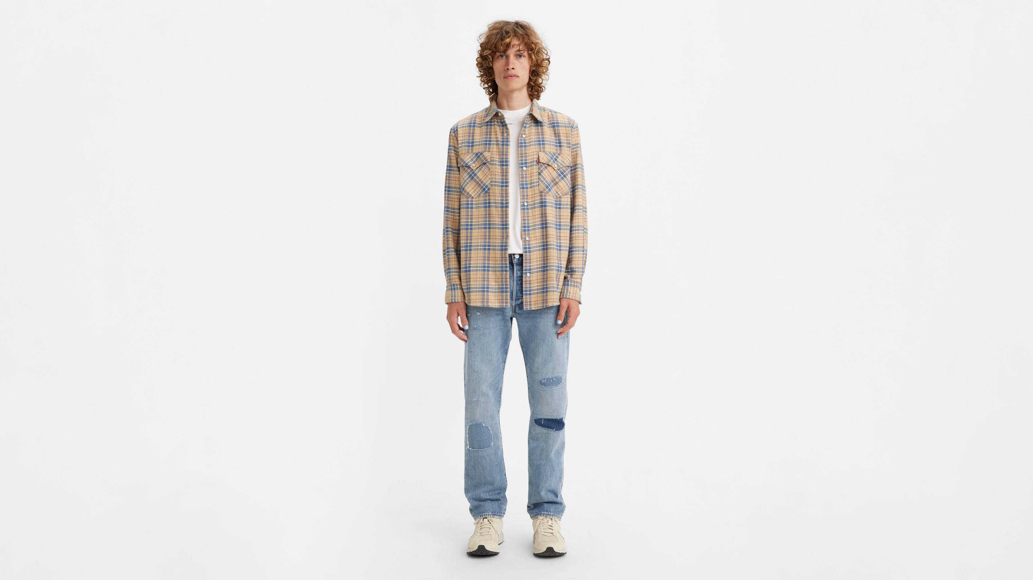 551™ Z Authentic Straight Fit Men's Jeans - Light Wash | Levi's® US