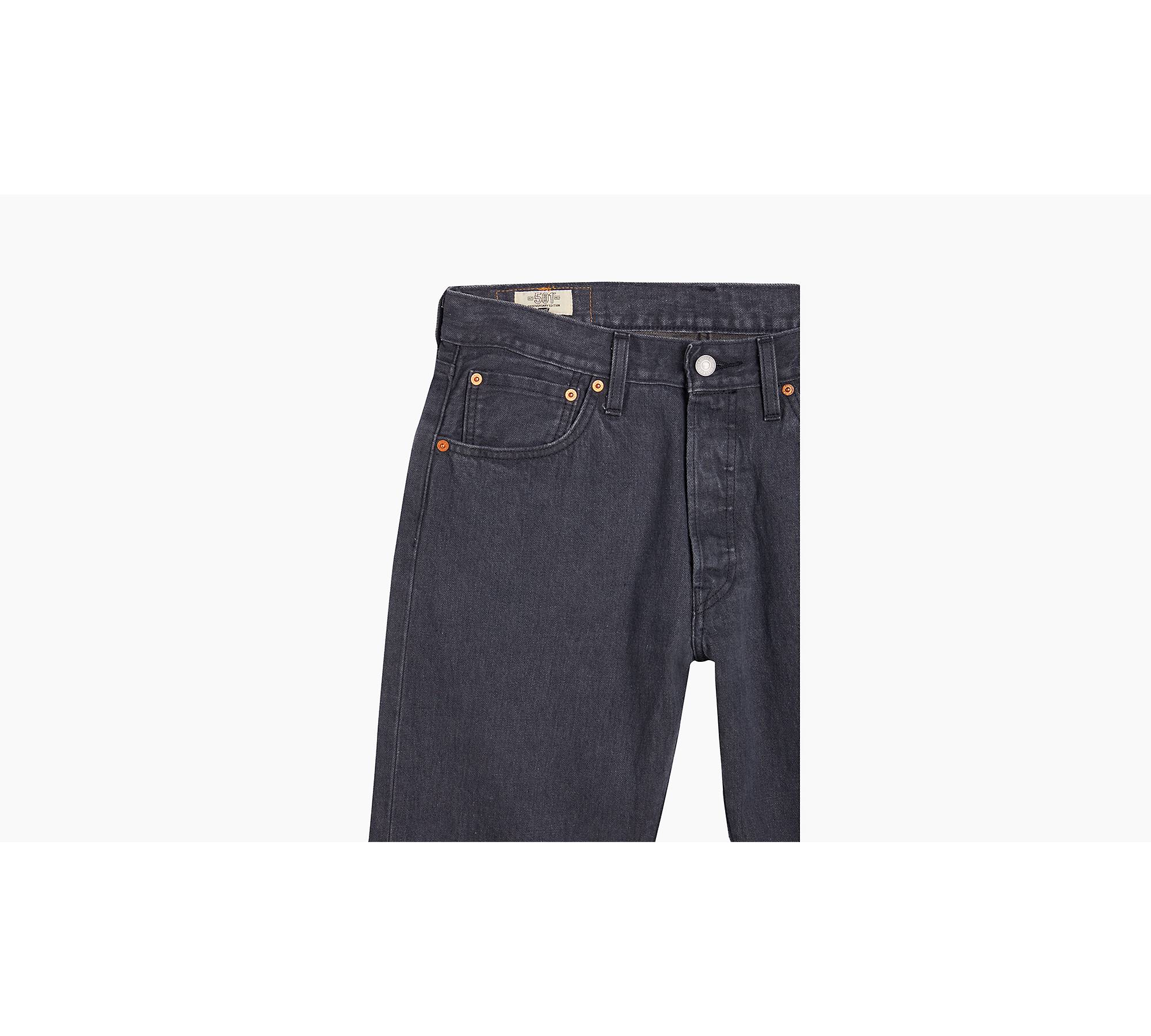 501® Original Selvedge Jeans - Black | Levi's® GB