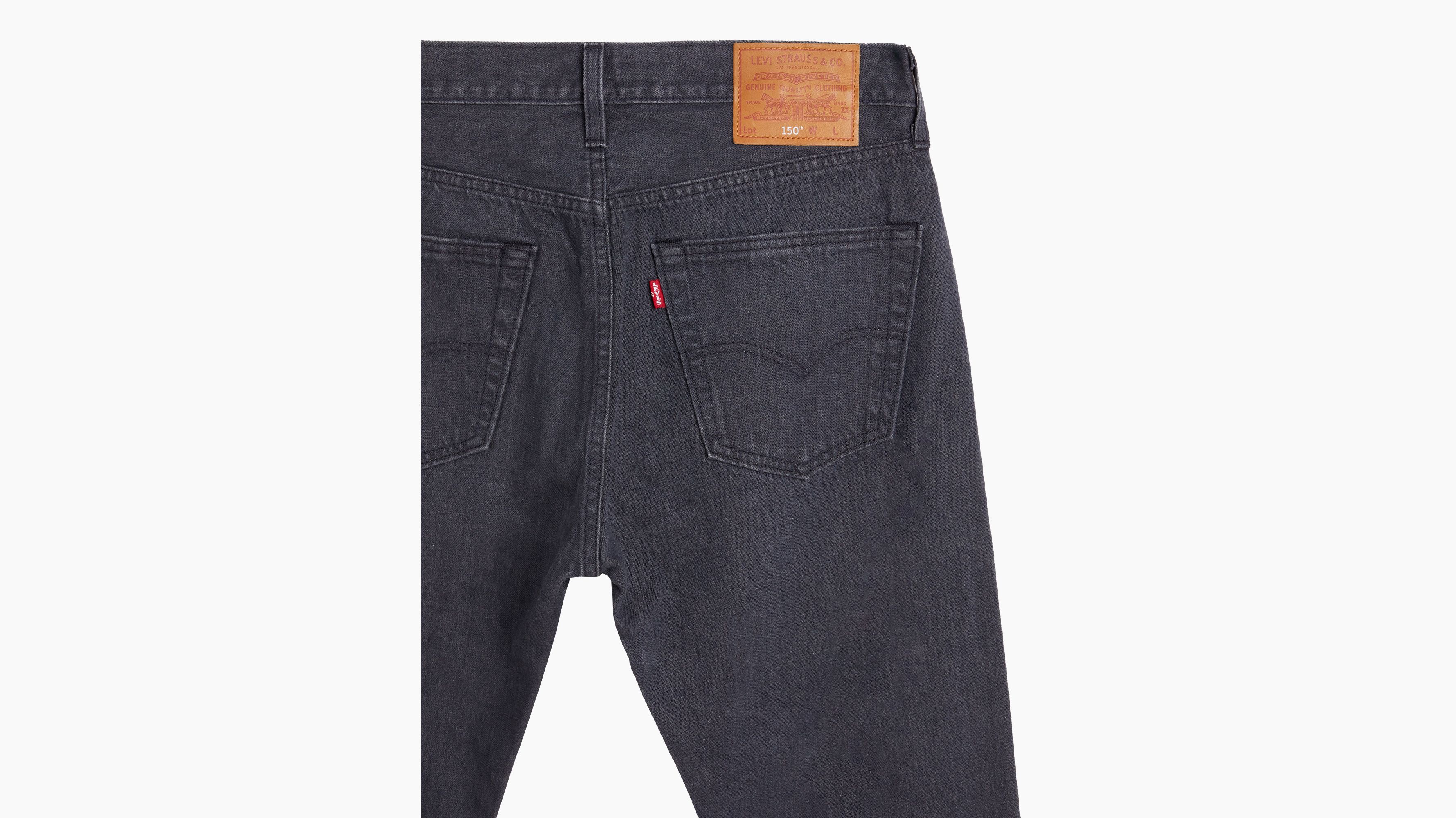 501® Original Selvedge Jeans - Black | Levi's® GE