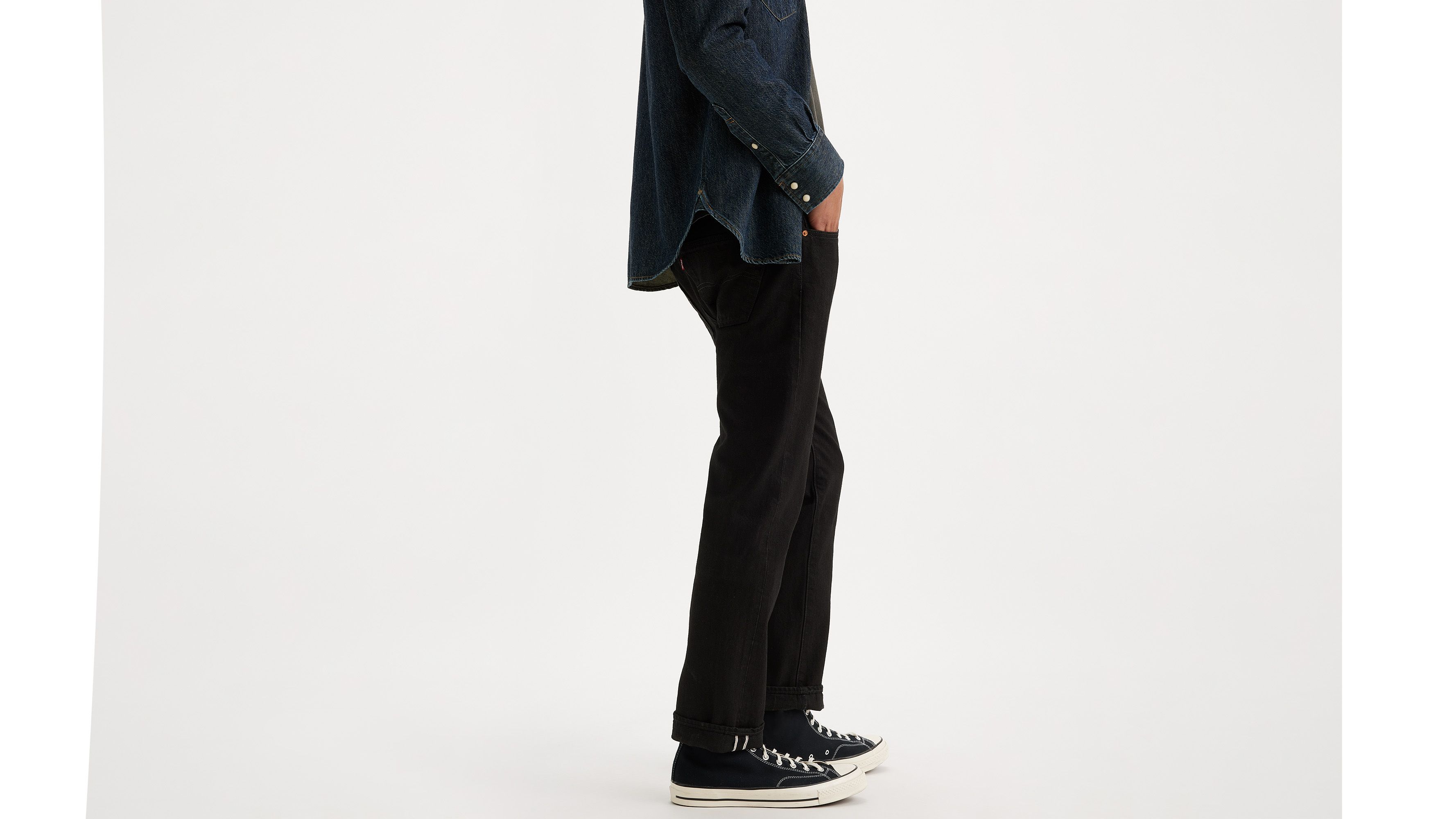【新品】CAREERING PLACEBO 501 BLACK 501® Original Fit Selvedge Men's Jeans - Black | Levi's® US