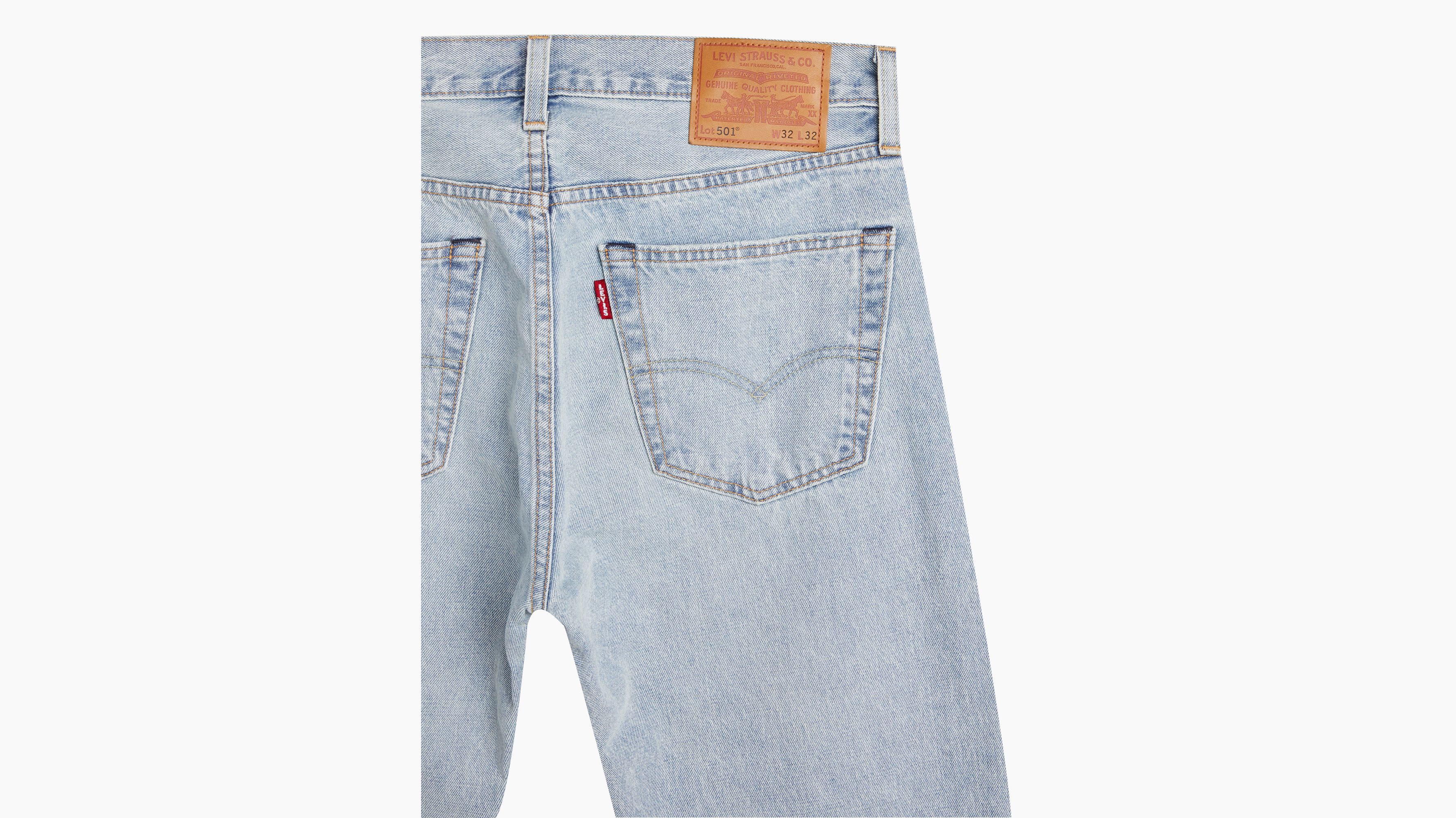 501® Original Fit Selvedge Men's Jeans - Light Wash | Levi's® US