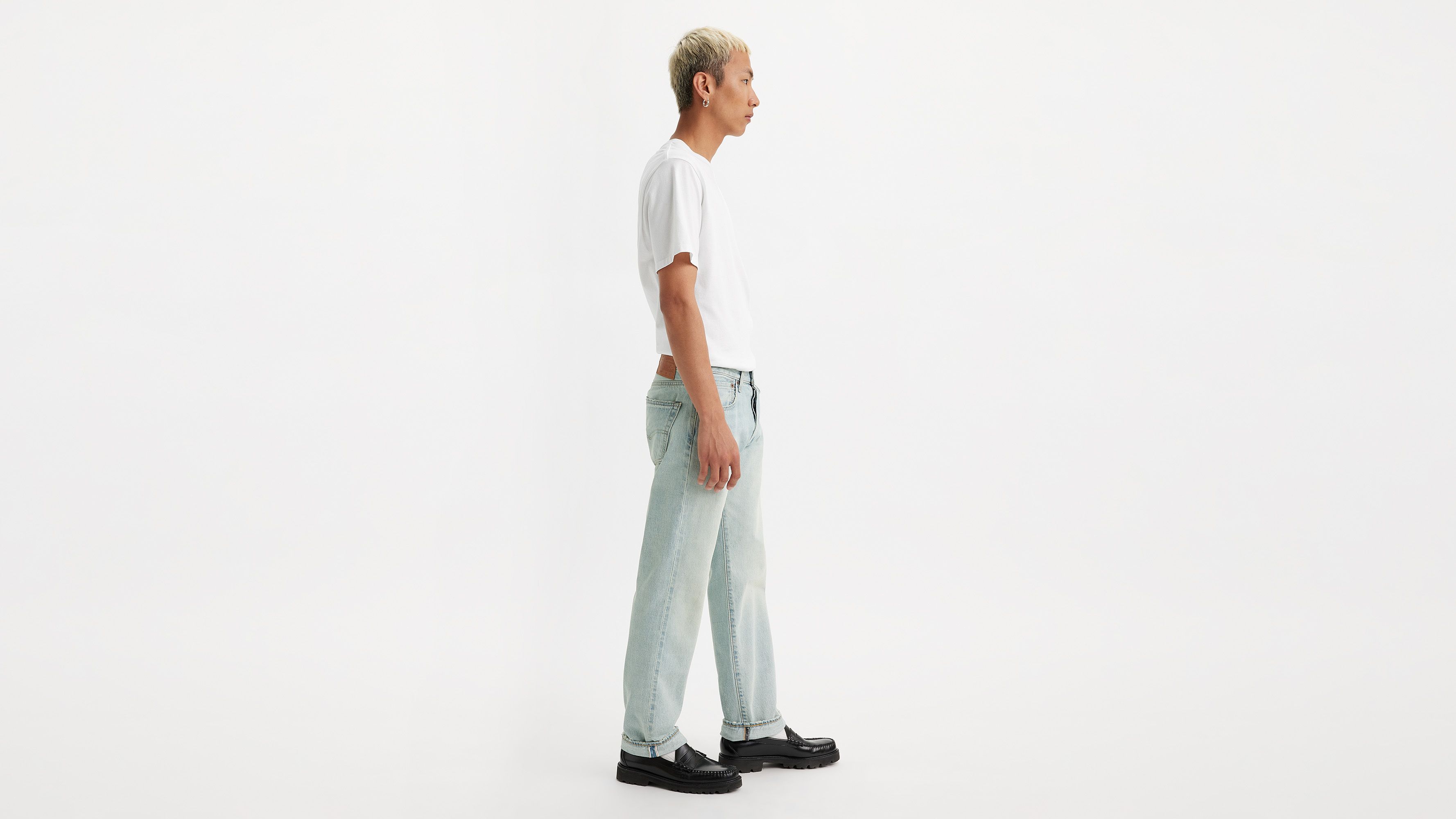 501® Original Fit Selvedge Men's Jeans - Light Wash | Levi's® US