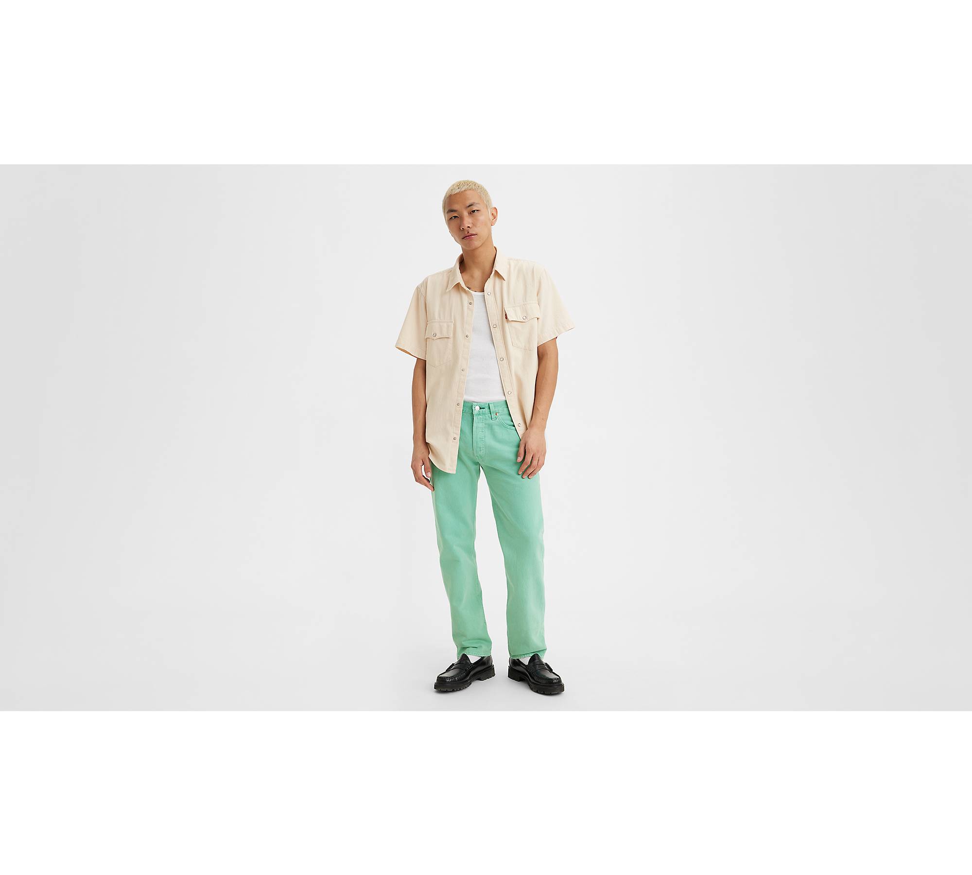 501® Levi's® Original Jeans - Green | Levi's® RO