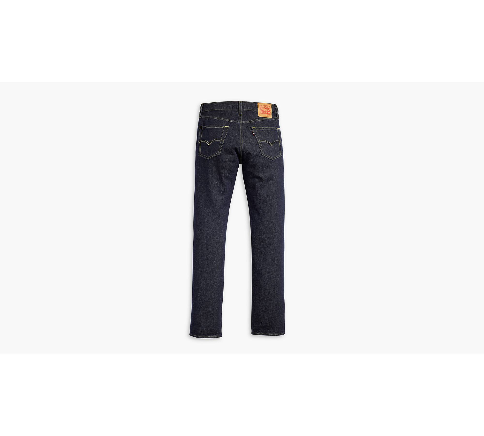 Levi's Men's 501 Original Straight Jeans - Black Denim 33x30 