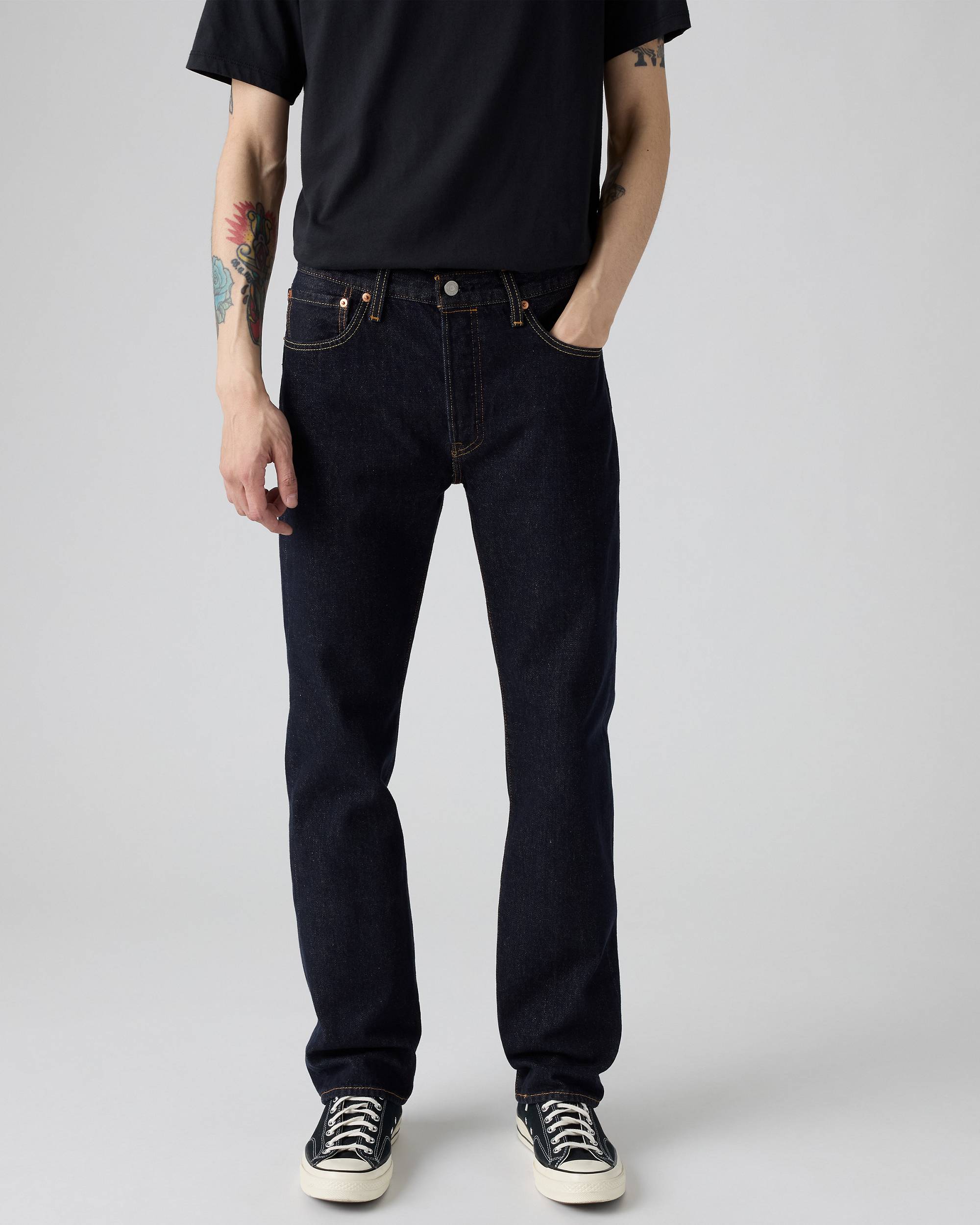 501® Original Fit Men's Jeans - Dark Wash | Levi's® US 501® Original Fit Men's Jeans - Dark Wash | Levi's® US