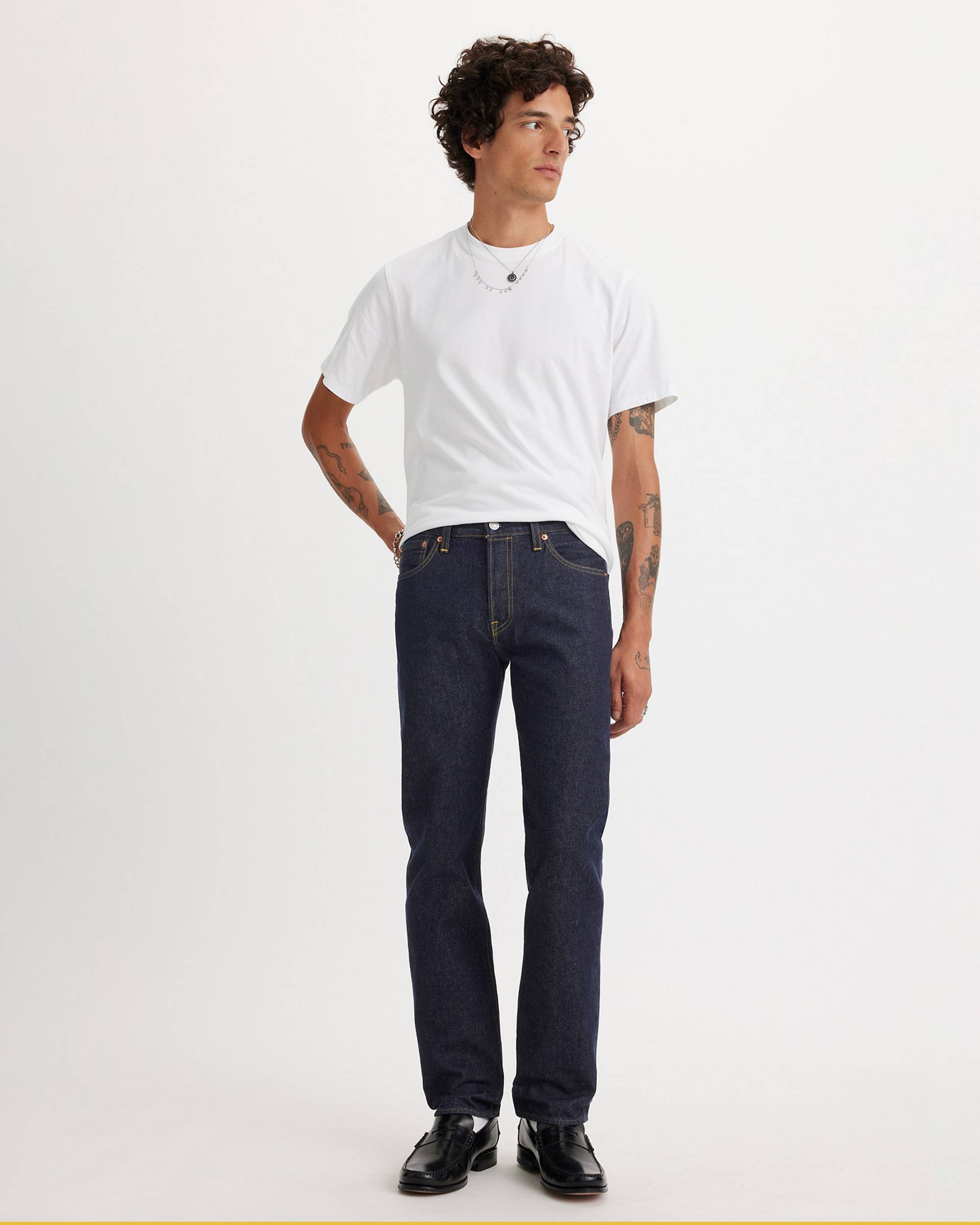 501® Original Fit Men's Jeans - Dark Wash | Levi's® US 501® Original Fit Men's Jeans - Dark Wash | Levi's® US