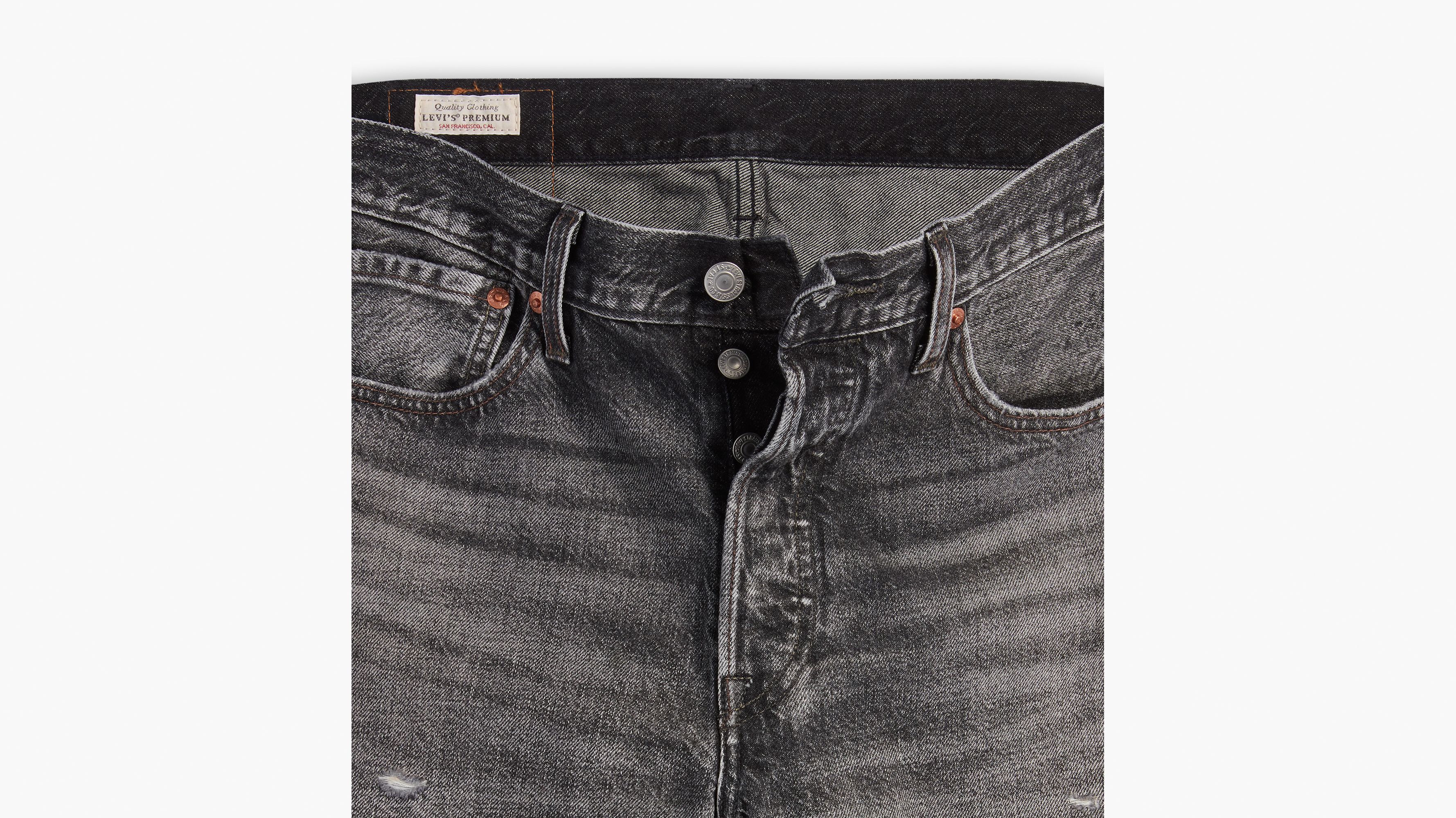501® Original Fit Men's Jeans - Black | Levi's® US