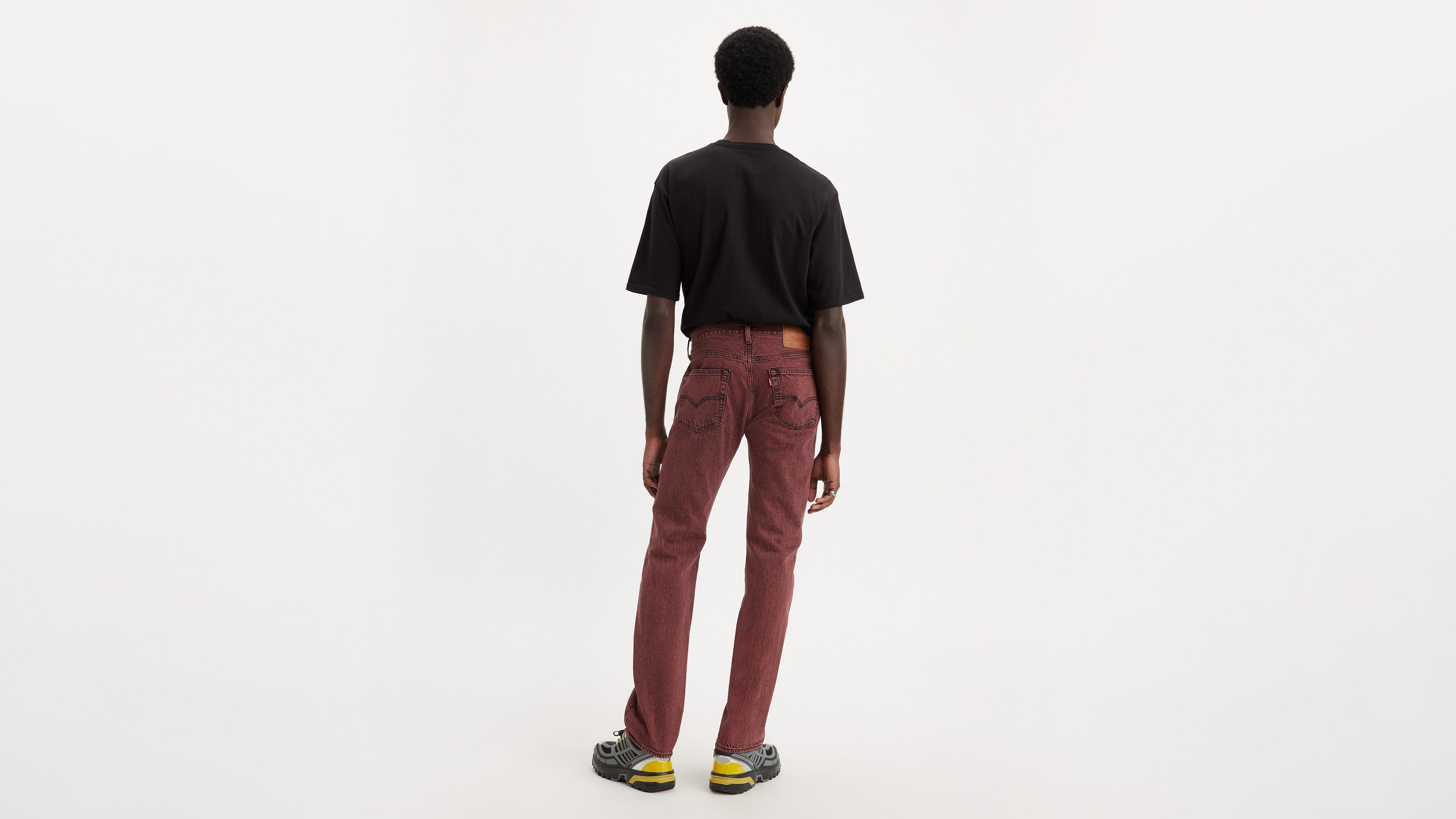 501® Levi's® Original Jeans - Red | Levi's® ME