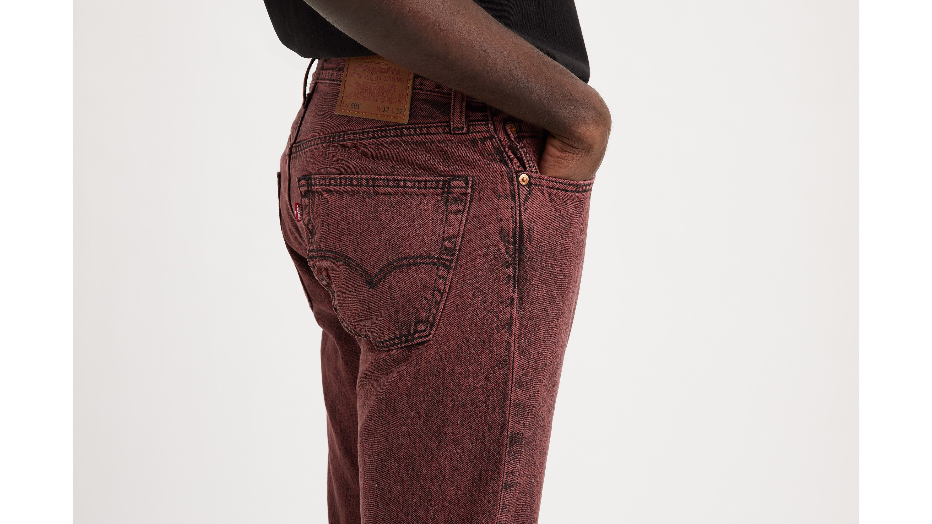 Classic Brown Levis 501 Jeans for a Timeless Look