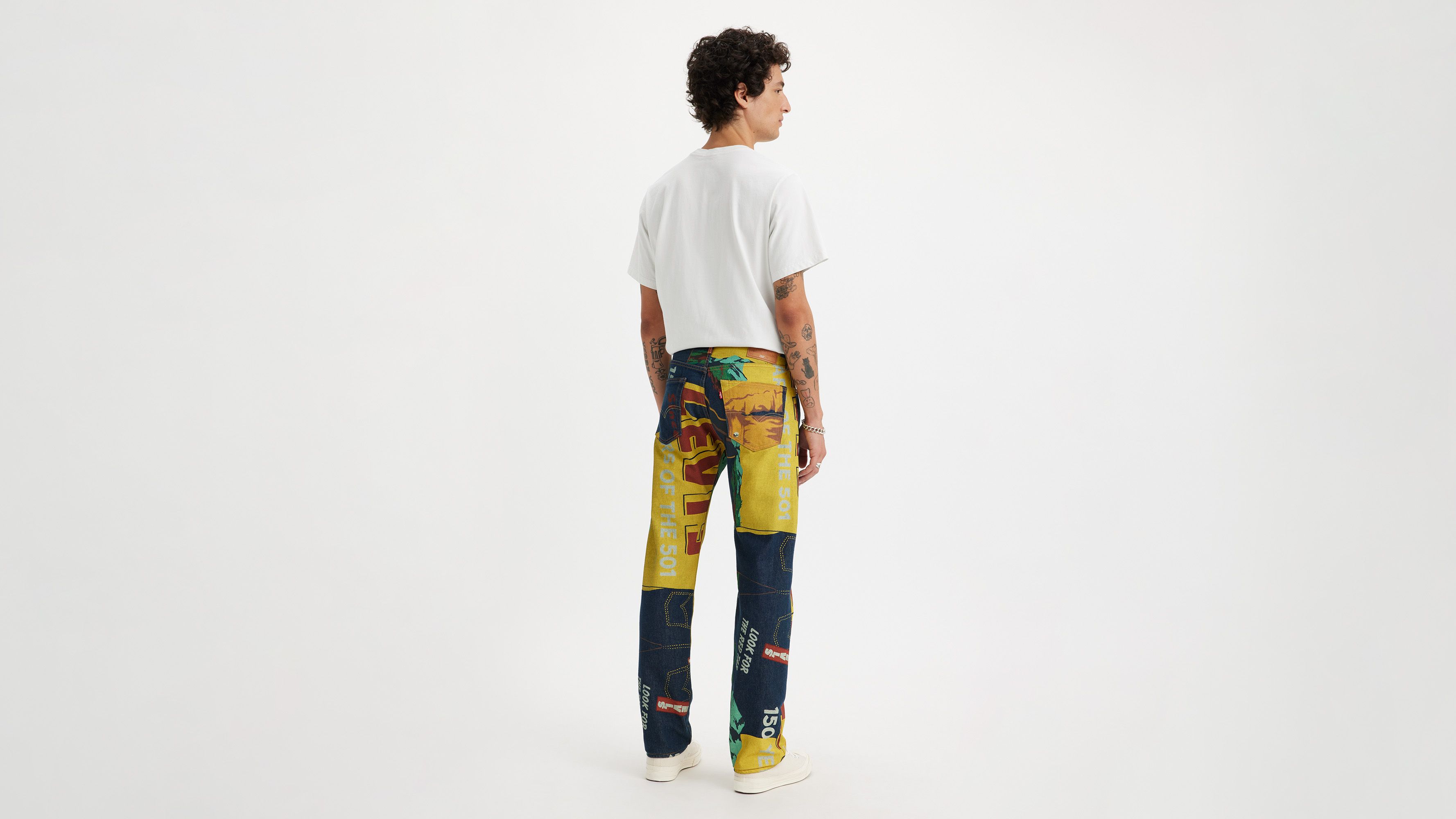 Mens colored levi jeans online