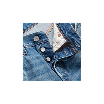 Vintage Levis 501 Selvedge Button 6 Denim Jeans 28 x 26 Raw Hem