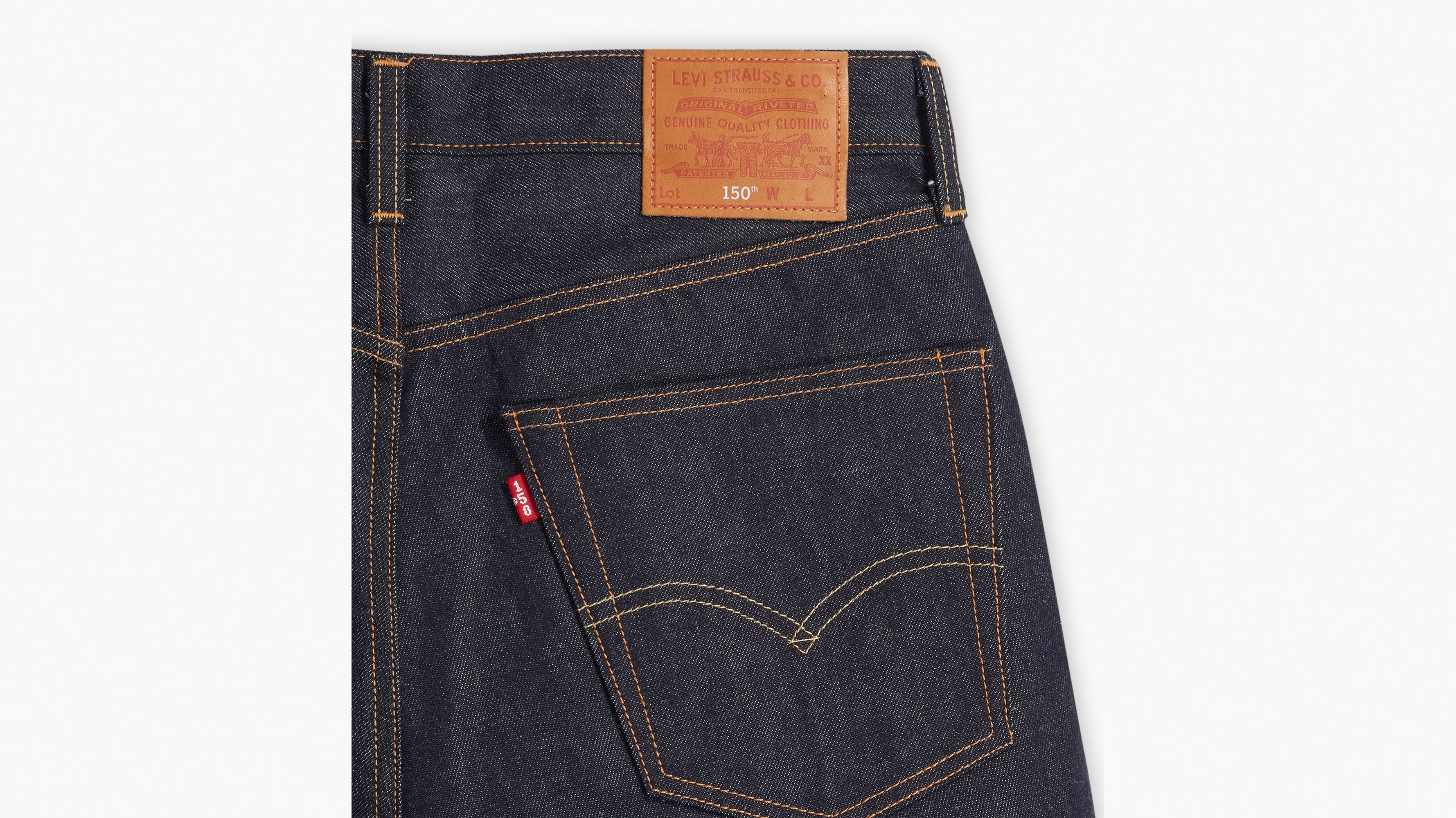 501® Original Fit Shrink-to-fit™ Selvedge Men's Jeans - Dark Wash, Levi's®  US