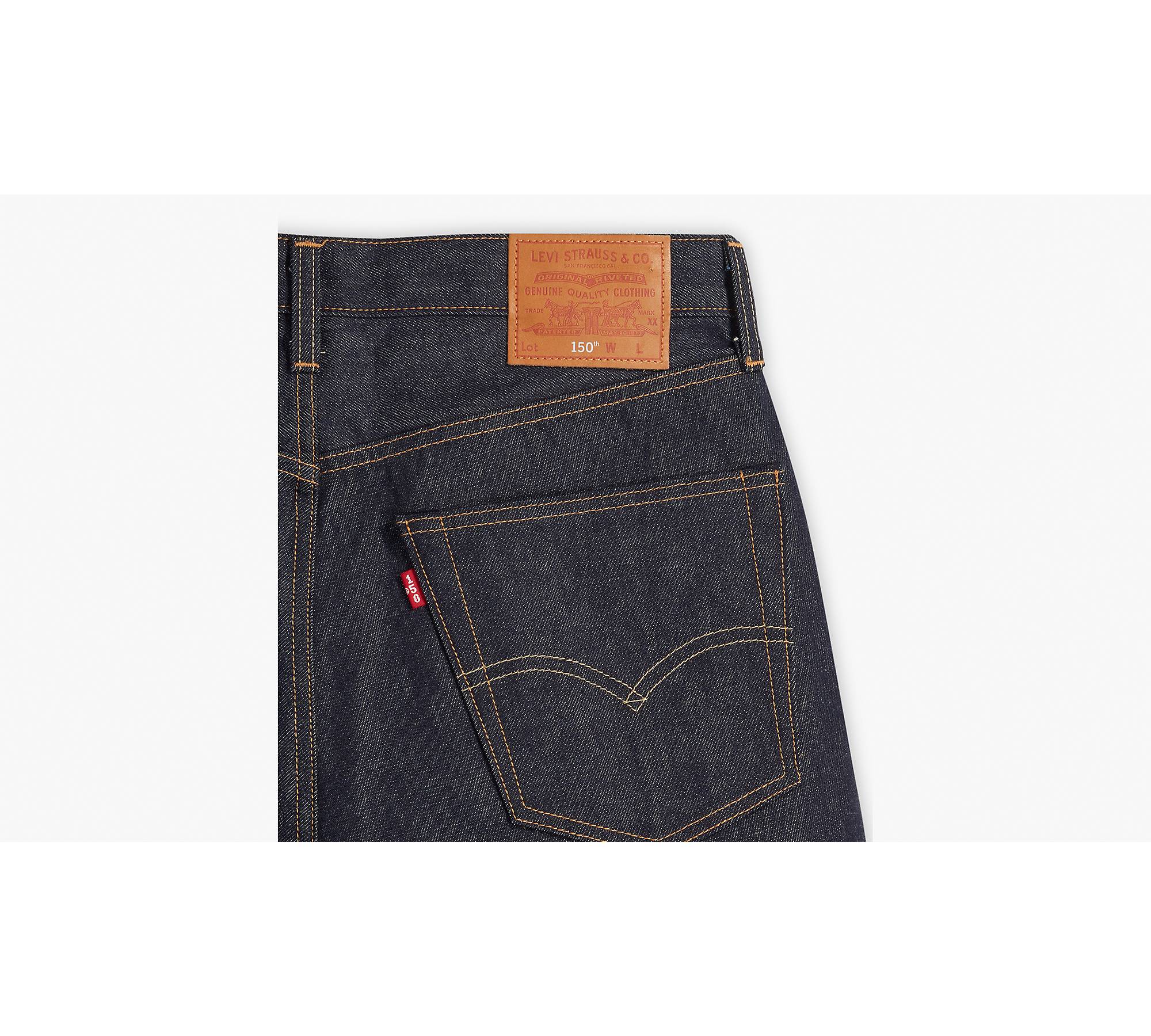 501® Original Fit Shrink-to-fit™ Selvedge Men's Jeans - Dark