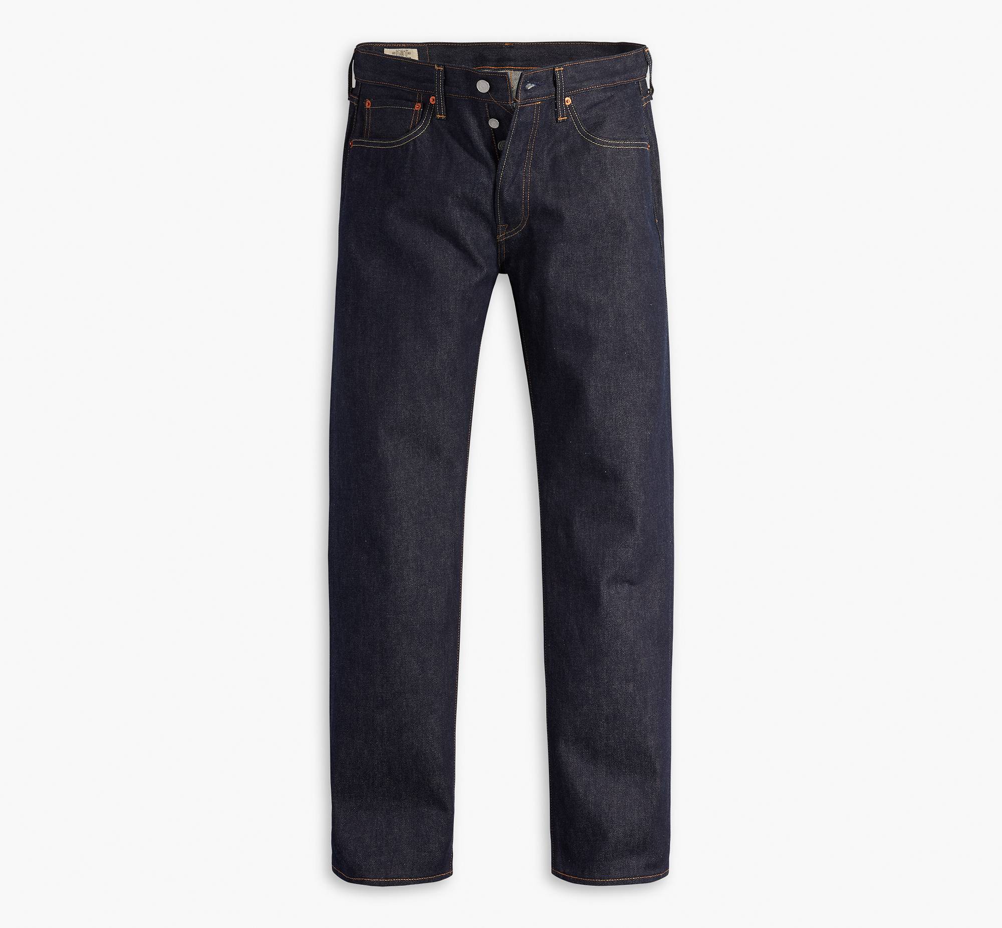 501® Original Fit Shrink-to-fit™ Selvedge Men's Jeans - Dark Wash ...