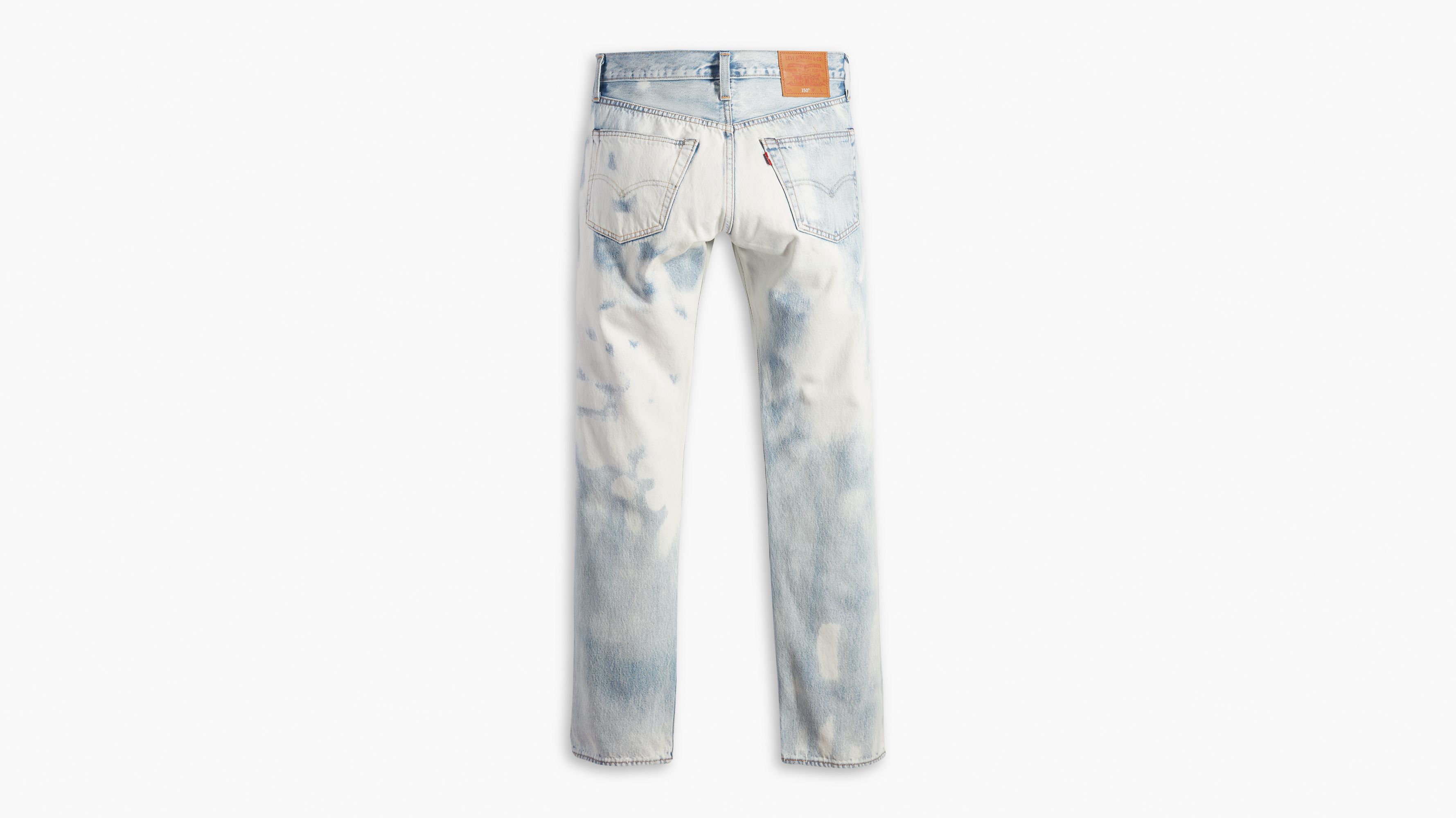 Bleached levis on sale