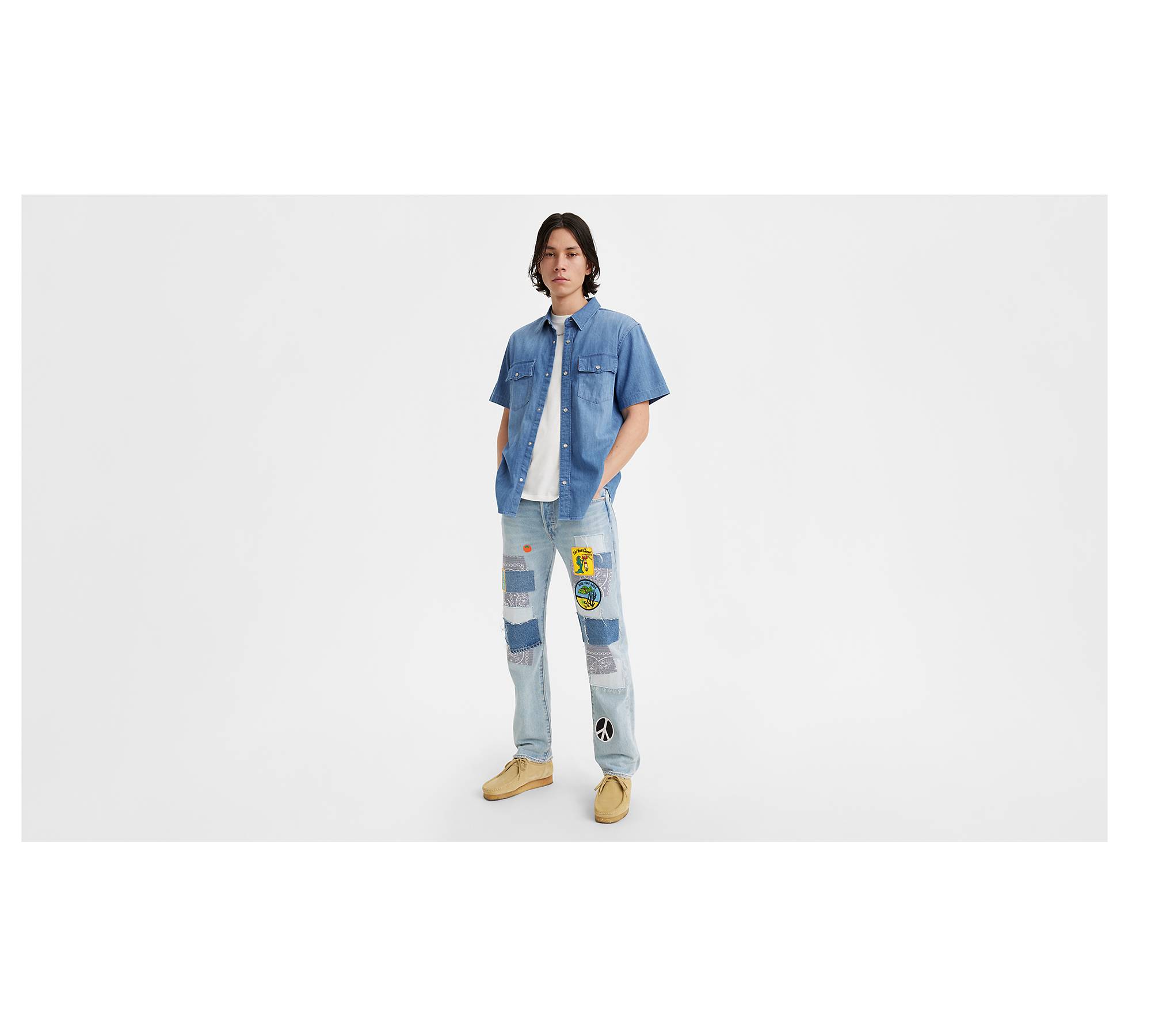 Navy Produce Premium Genuine Denim DISTRESSED Jeans Size 30 