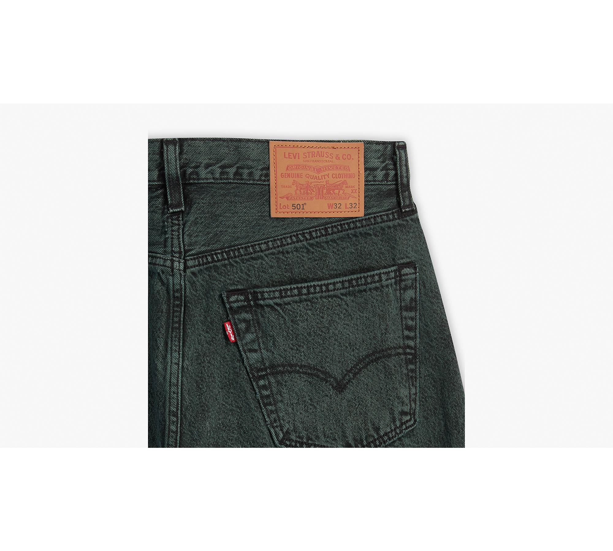 501® Levi's® Original Jeans - Green | Levi's® PL