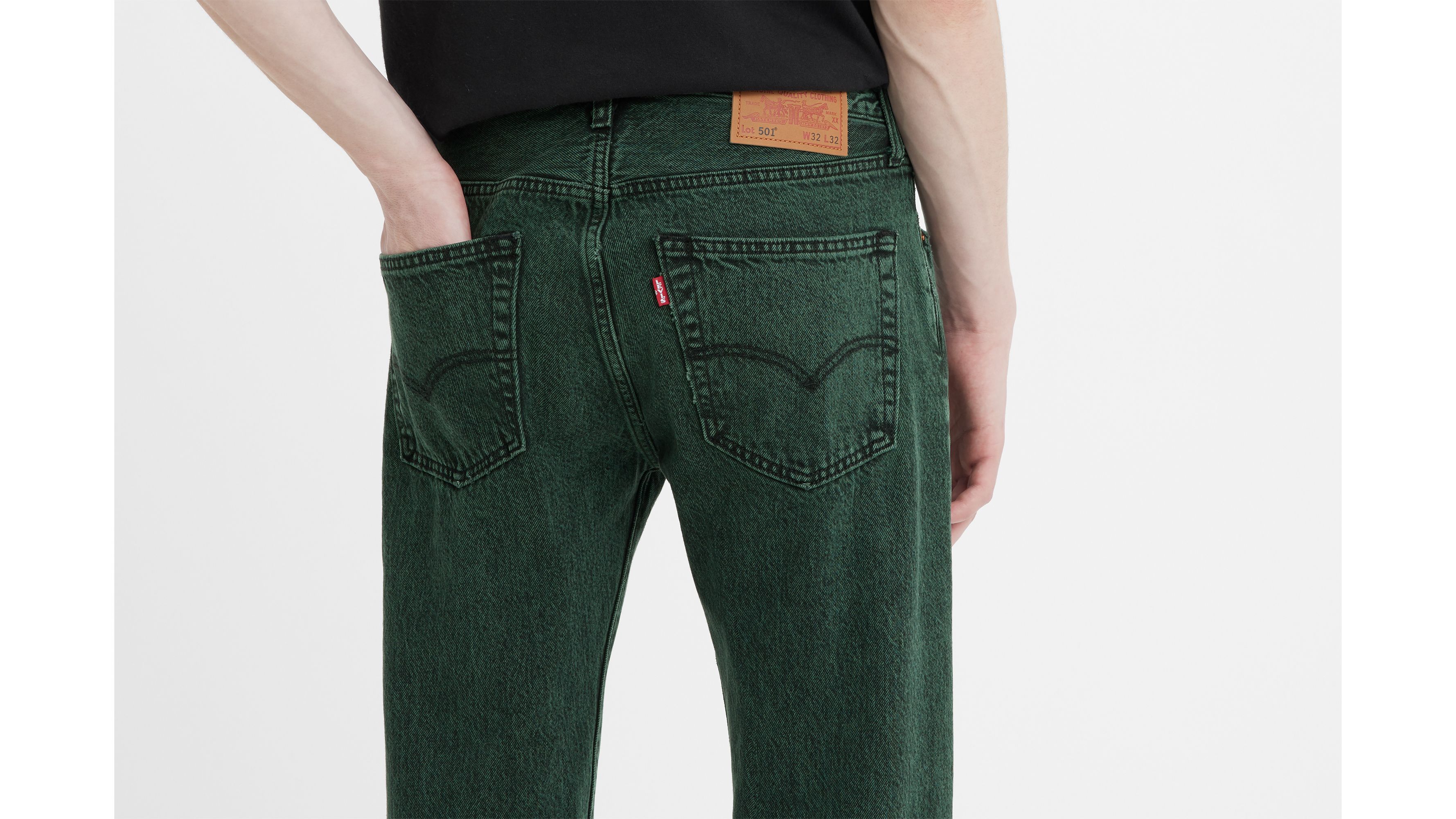 Levis 501 shop 18 months green