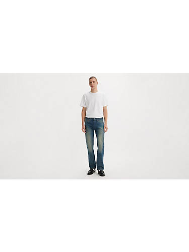 리바이스 Levi 501 Original Fit Transitional Cotton Mens Jeans,A Vibe - Dark Wash - Non-Stretch
