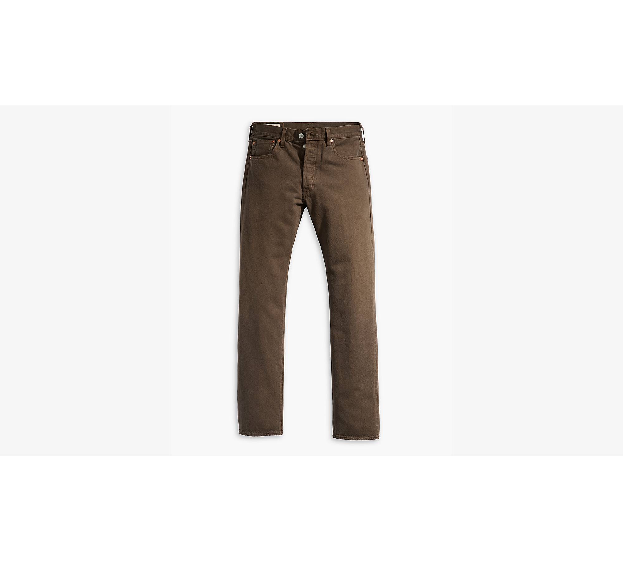 501® Original Fit Men's Jeans - Brown | Levi's® US