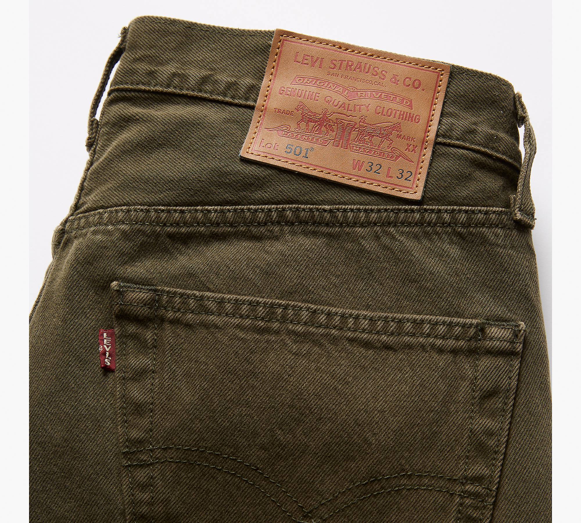 501® Original Fit Men\'s Jeans - Green | Levi\'s® US
