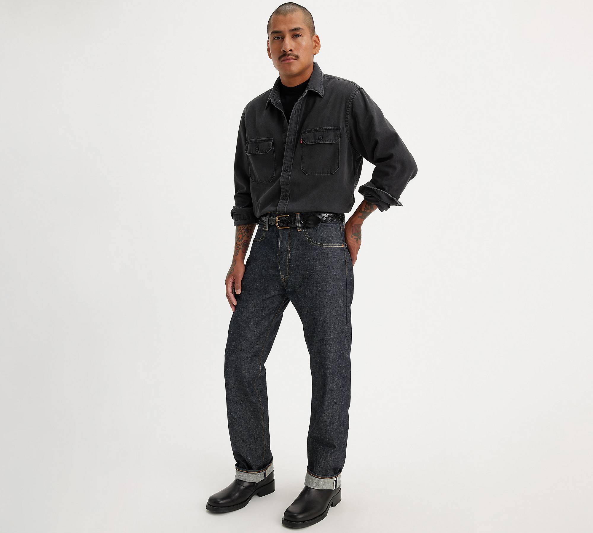 Jeans Levi's® 501® Original Shrink-to-Fit™ con cimosa 1