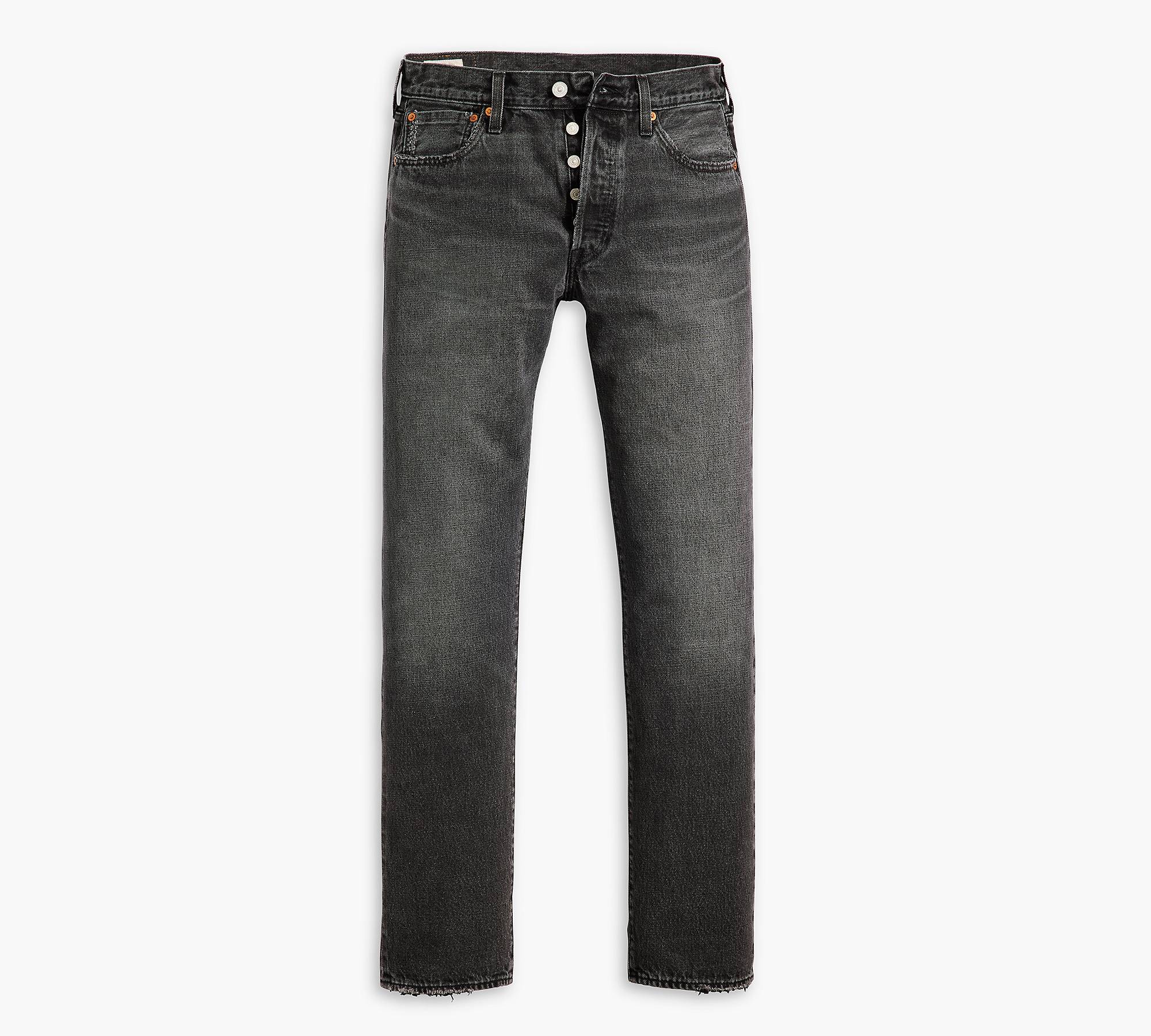 Levi's® 501® Original Selvedge Jeans - Black | Levi's® NO