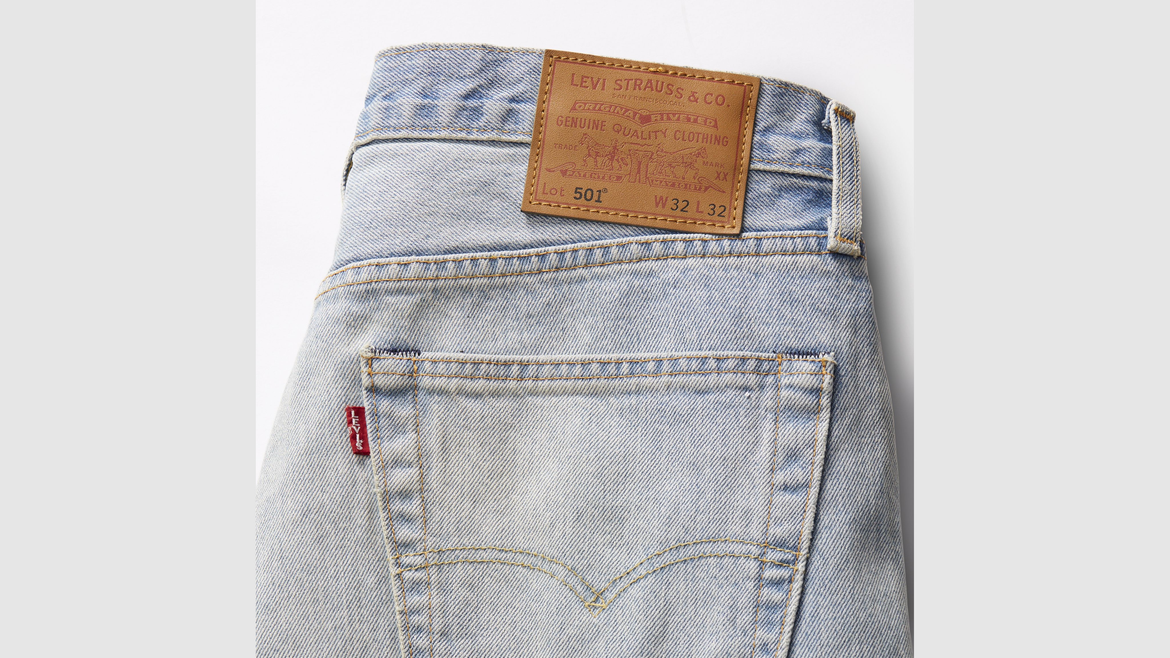 501® Original Fit Men's Jeans - Light Wash | Levi's® US