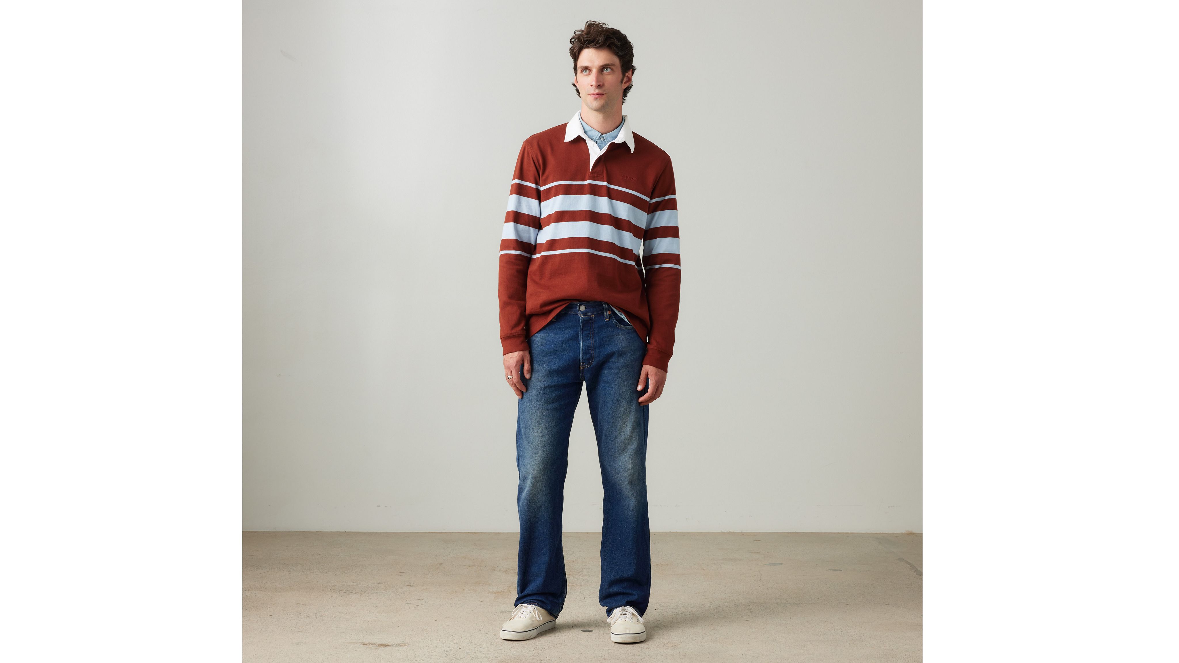 Levi's 501 Original Advanced Stretch Jeans In It's Time To Go Stre