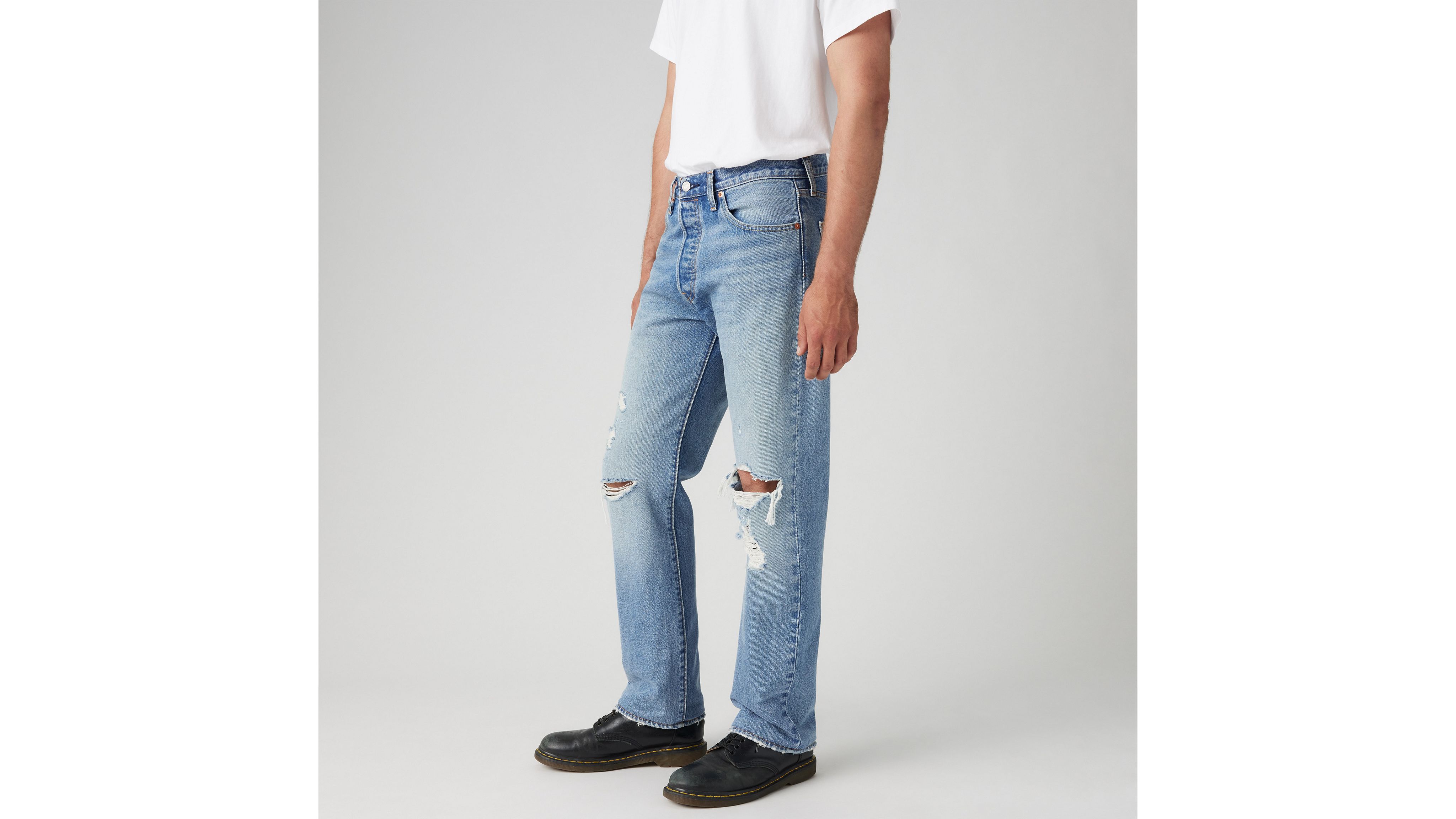 Levi's 501 Original Fit Lightweight Men's Jeans 38x30 In Blue
