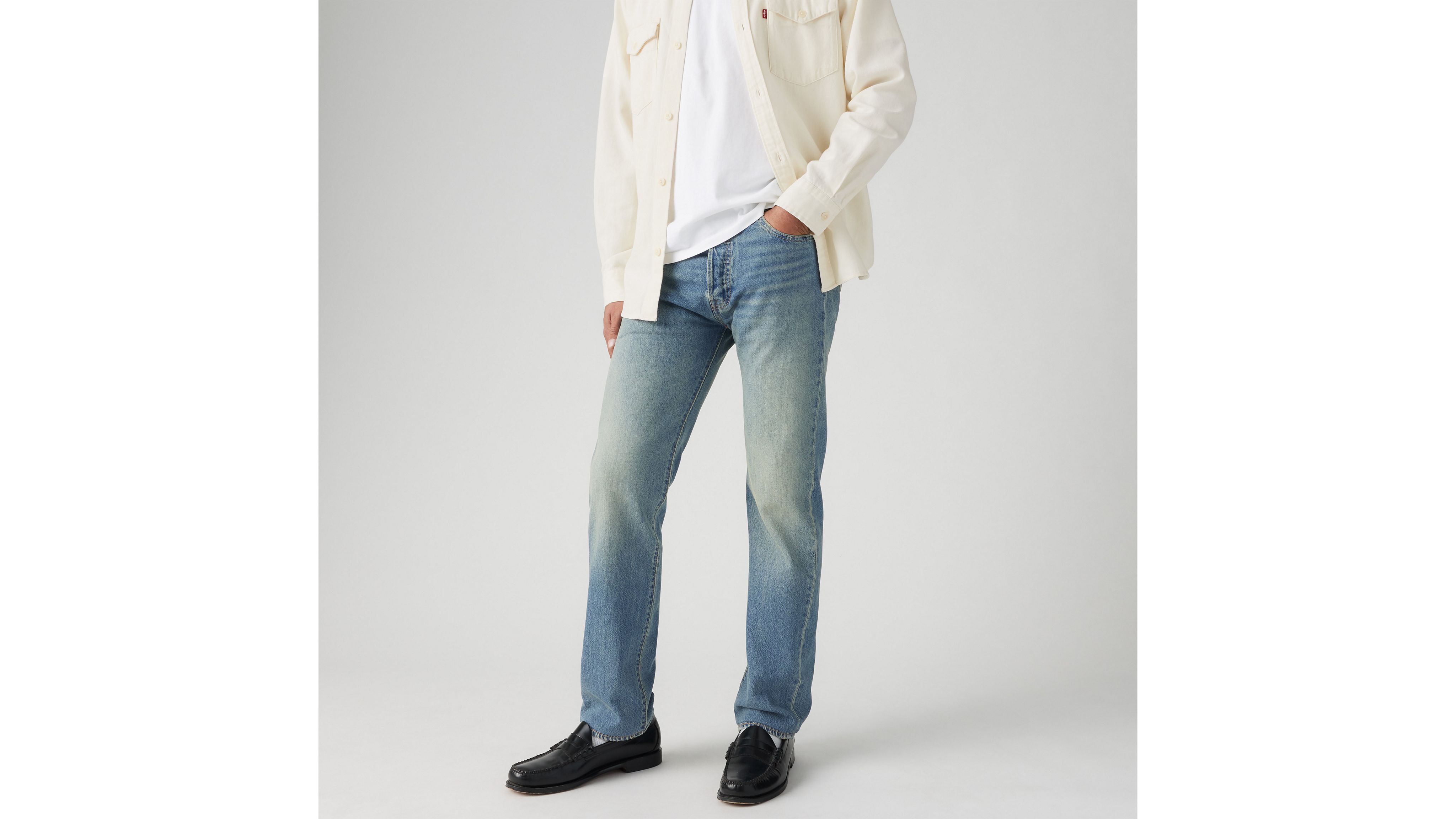 Levi's 501 Original Lightweight Jeans In Lean Machine