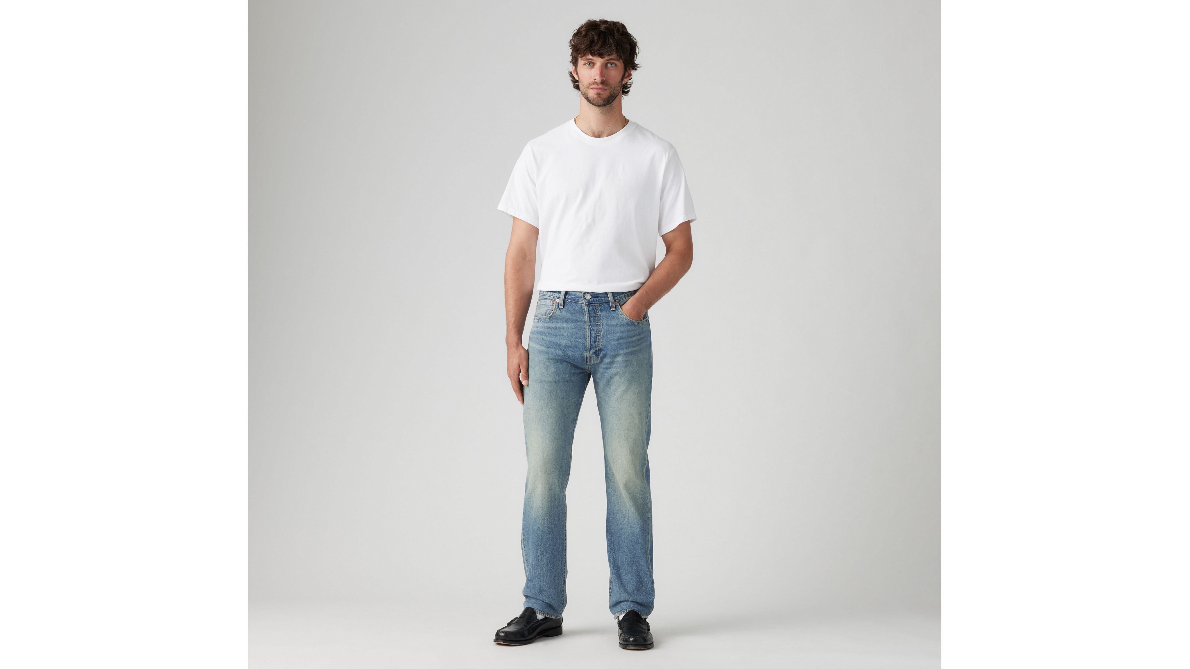 Levi's 501 Original Lightweight Jeans In Lean Machine