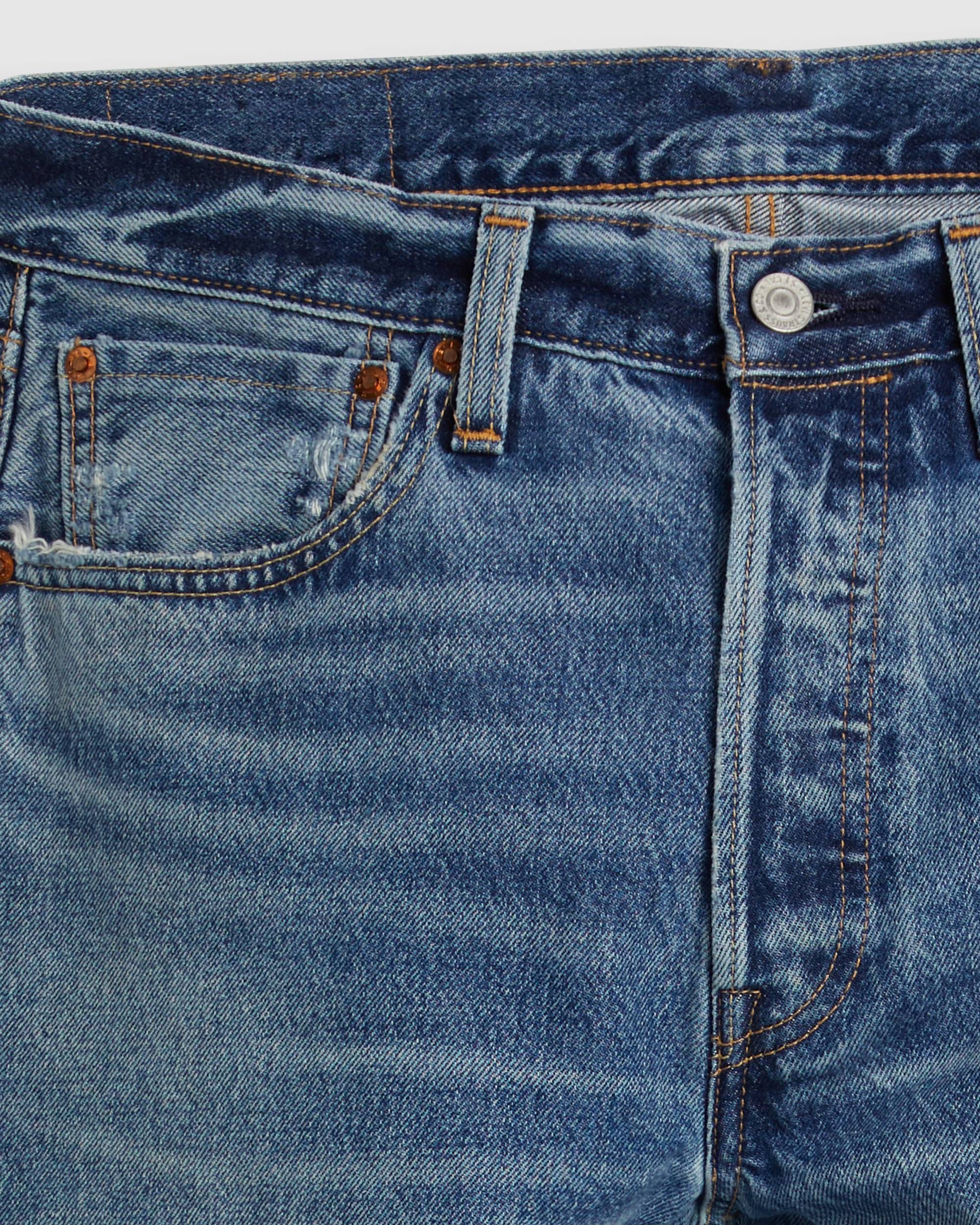 501® Original Fit Selvedge Men's Jeans - Medium Wash 501® Original Fit Selvedge Men's Jeans - Medium Wash