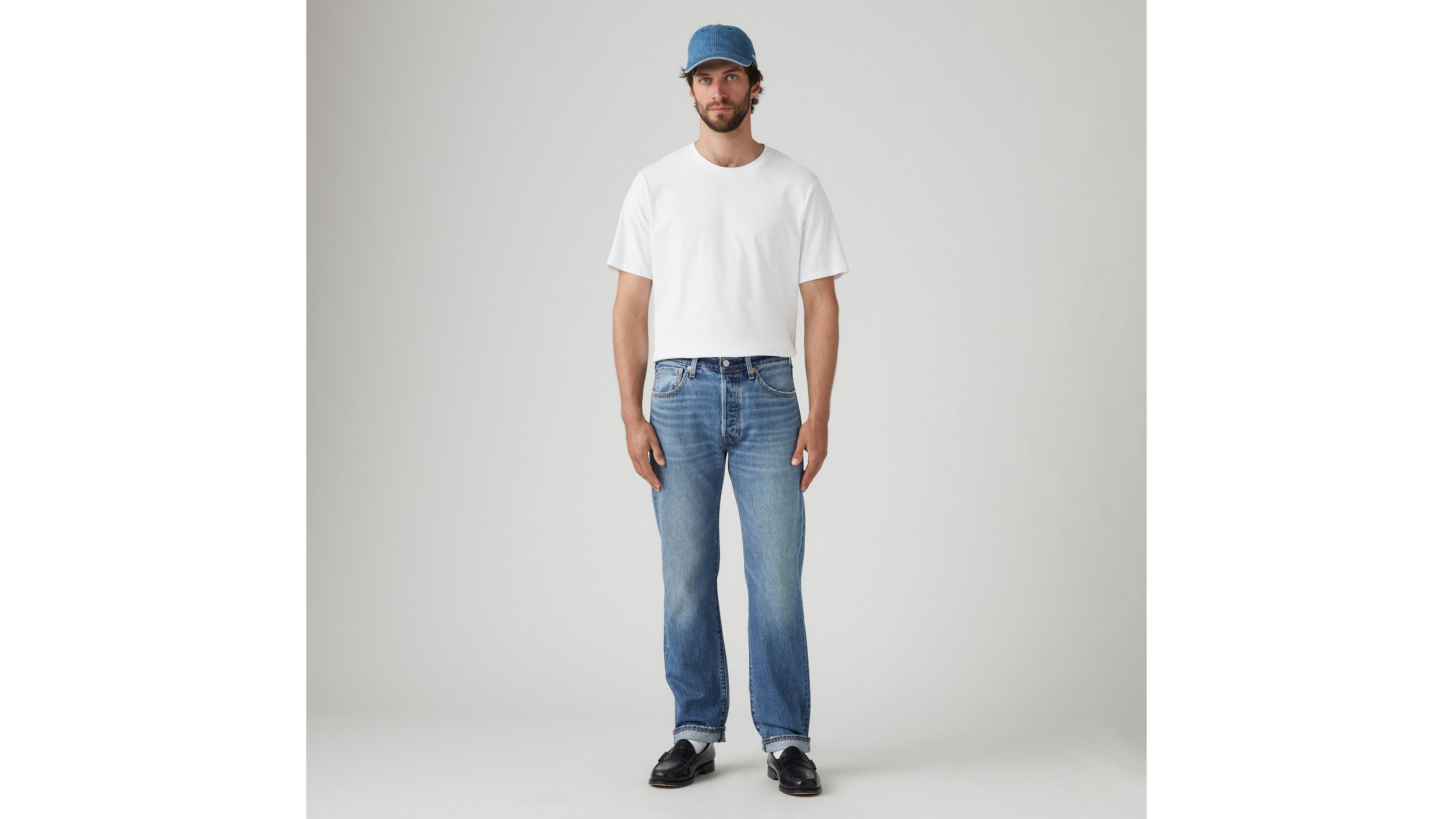 Levi's 501 Original Selvedge Jeans In Blue