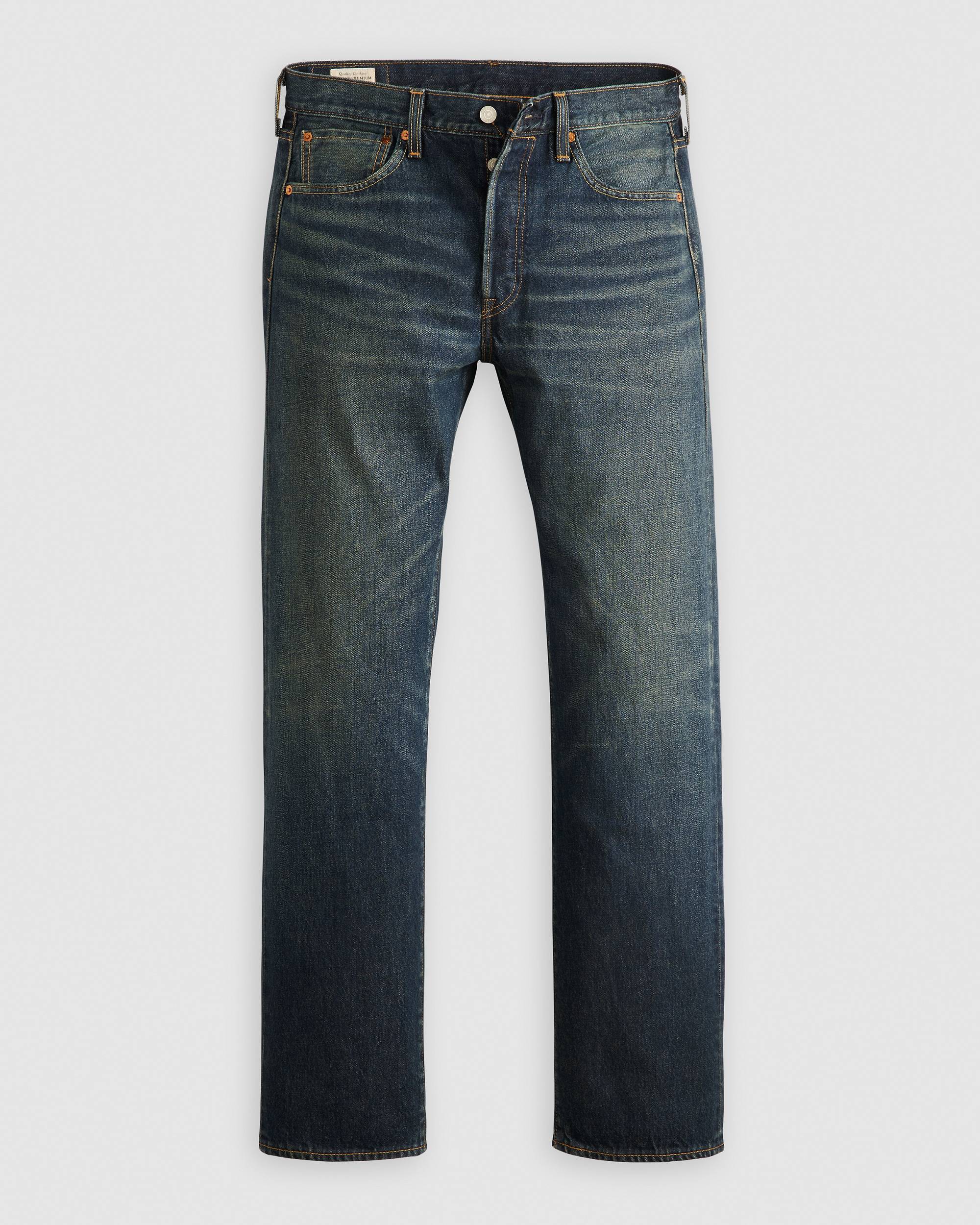 501® Original Fit Selvedge Men's Jeans - Dark Wash | Levi's® US 501® Original Fit Selvedge Men's Jeans - Dark Wash | Levi's® US