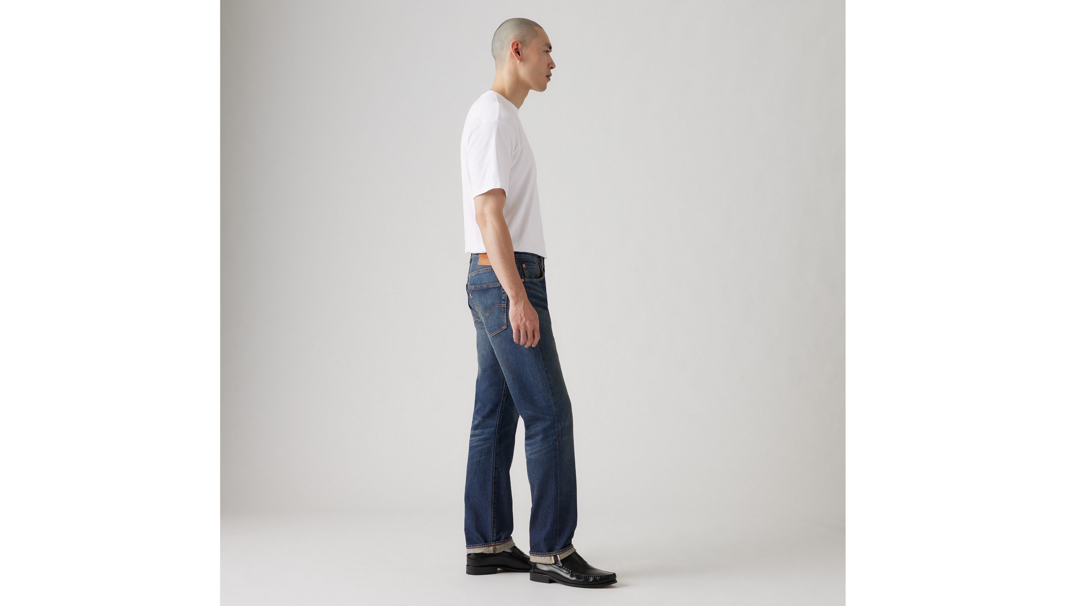 Levi's 501 Original Fit Selvedge Men's Jeans 40x32 In Bounty Hunter
