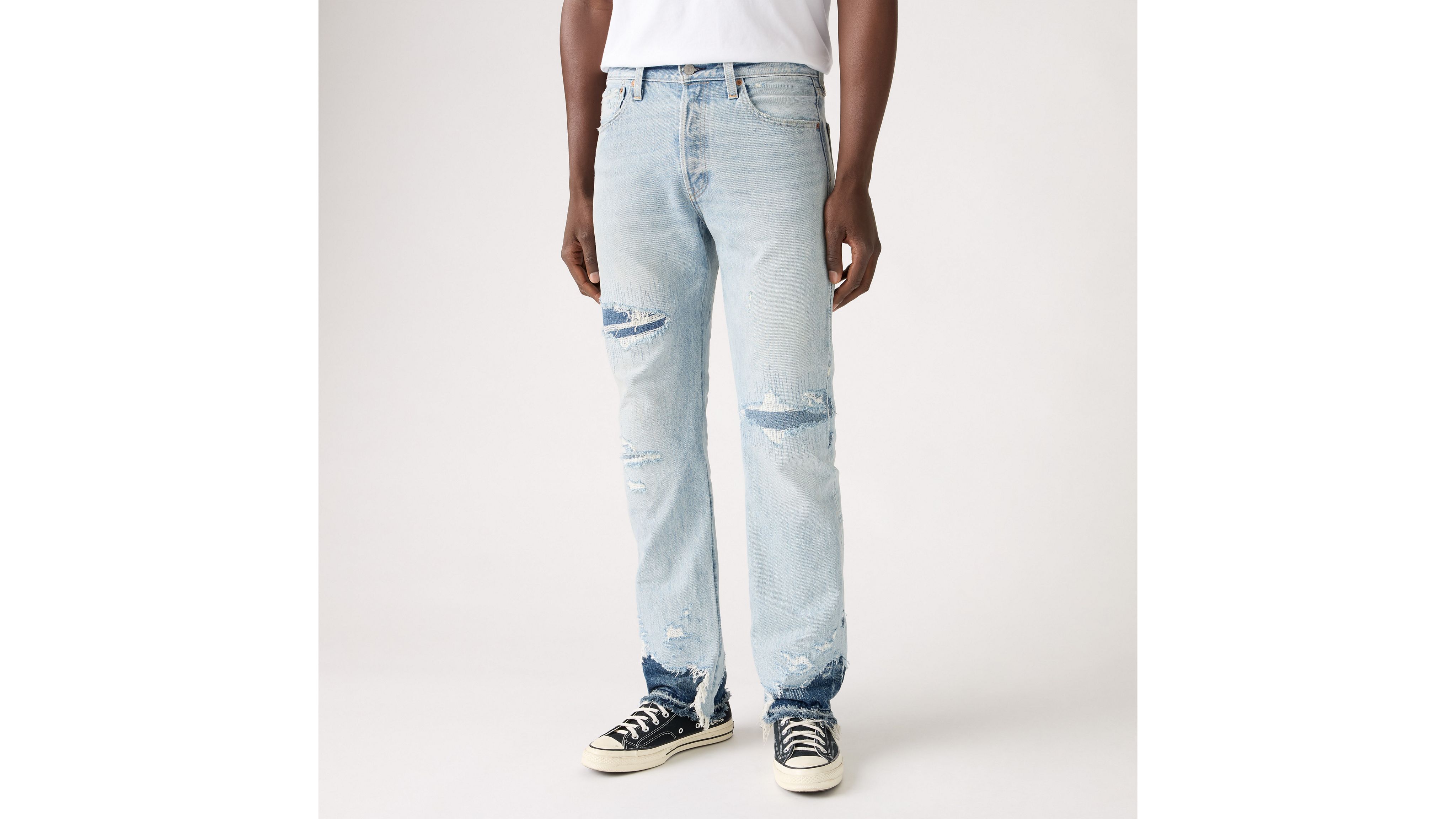 Levi's 501 Original Fit Men's Jeans 40x32 In Gray