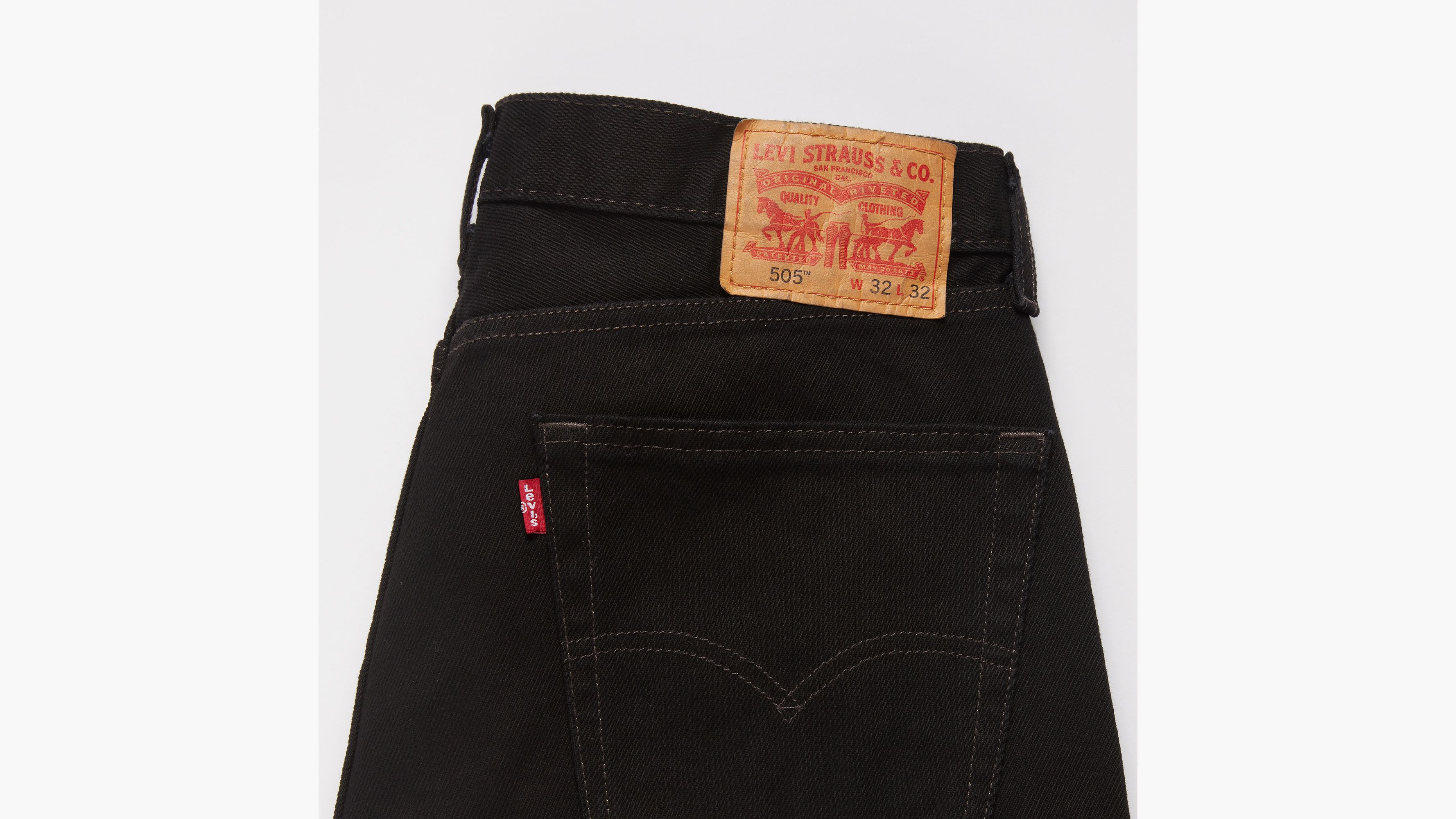 Black levis cheap 505 mens jeans